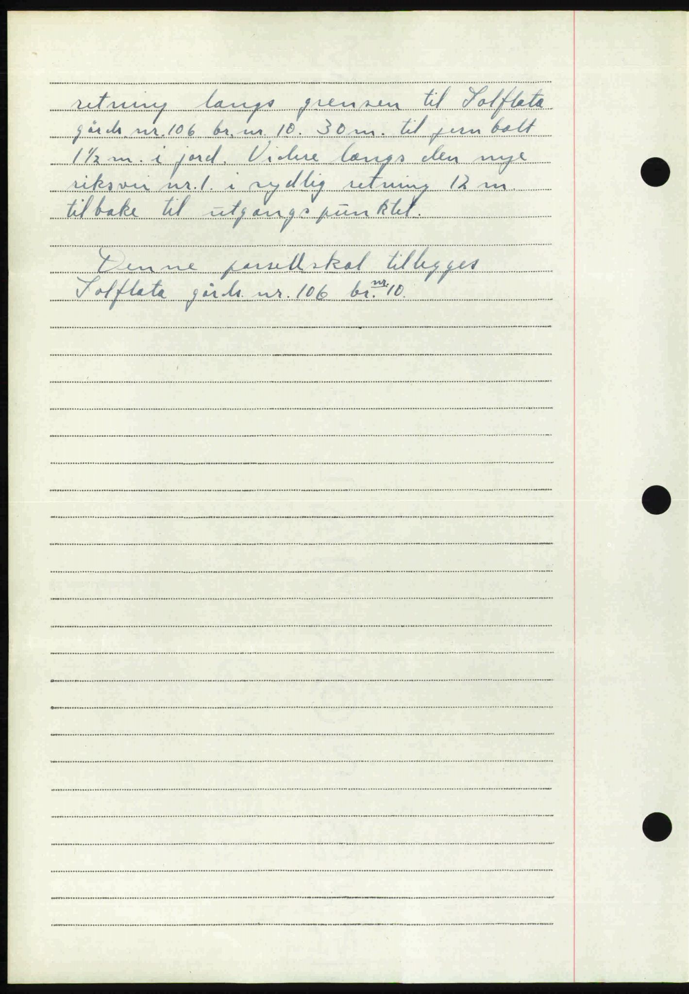 Follo sorenskriveri, SAO/A-10274/G/Ga/Gaa/L0085: Mortgage book no. I 85, 1948-1948, Diary no: : 4532/1948