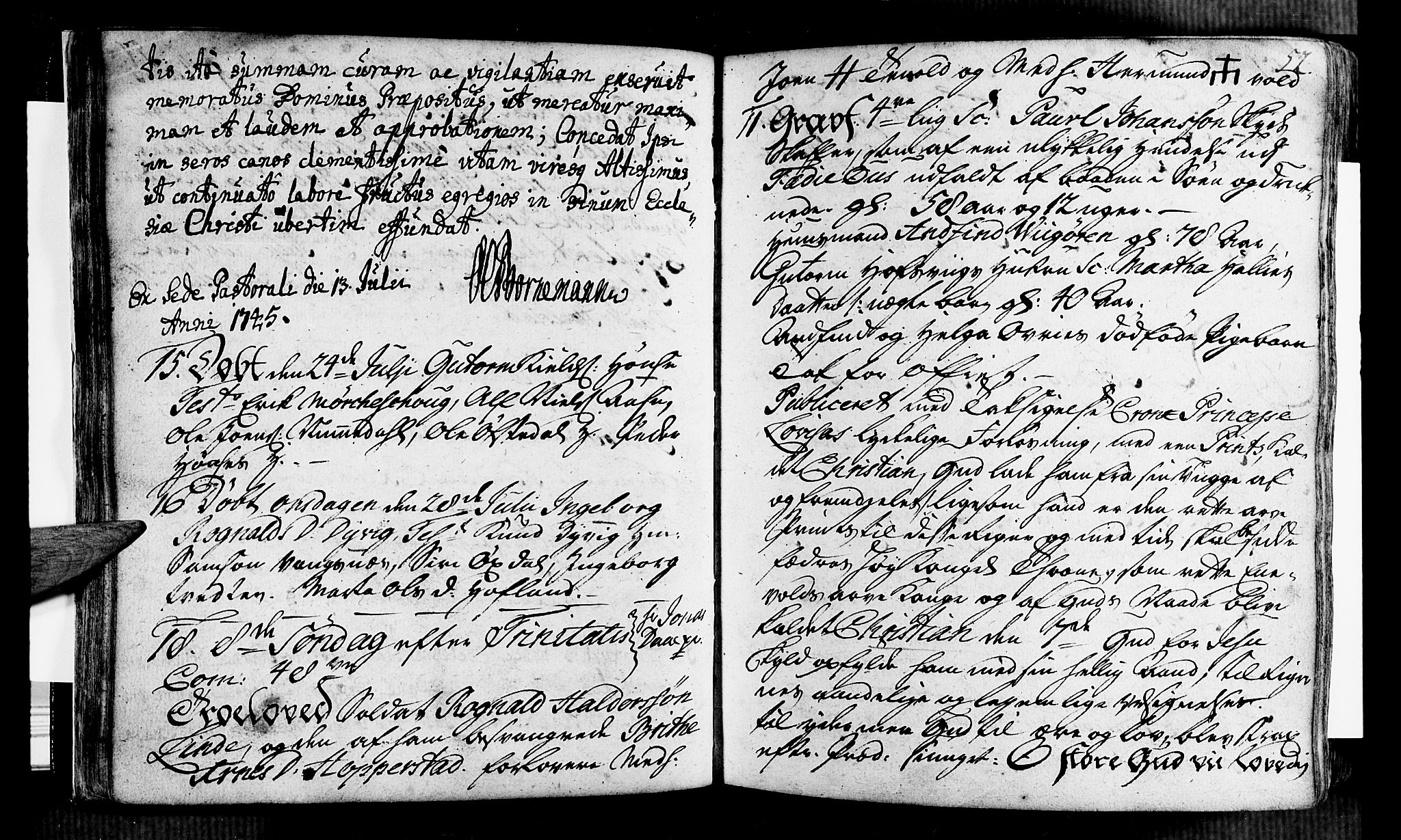 Vik sokneprestembete, AV/SAB-A-81501/H/Haa/Haaa/L0002: Parish register (official) no. A 2 / 1, 1740-1757, p. 52