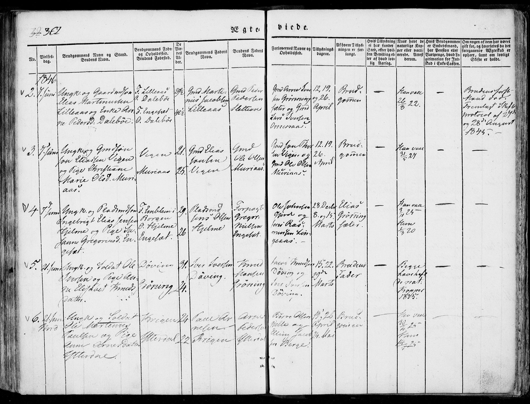 Ministerialprotokoller, klokkerbøker og fødselsregistre - Møre og Romsdal, AV/SAT-A-1454/519/L0248: Parish register (official) no. 519A07, 1829-1860, p. 362