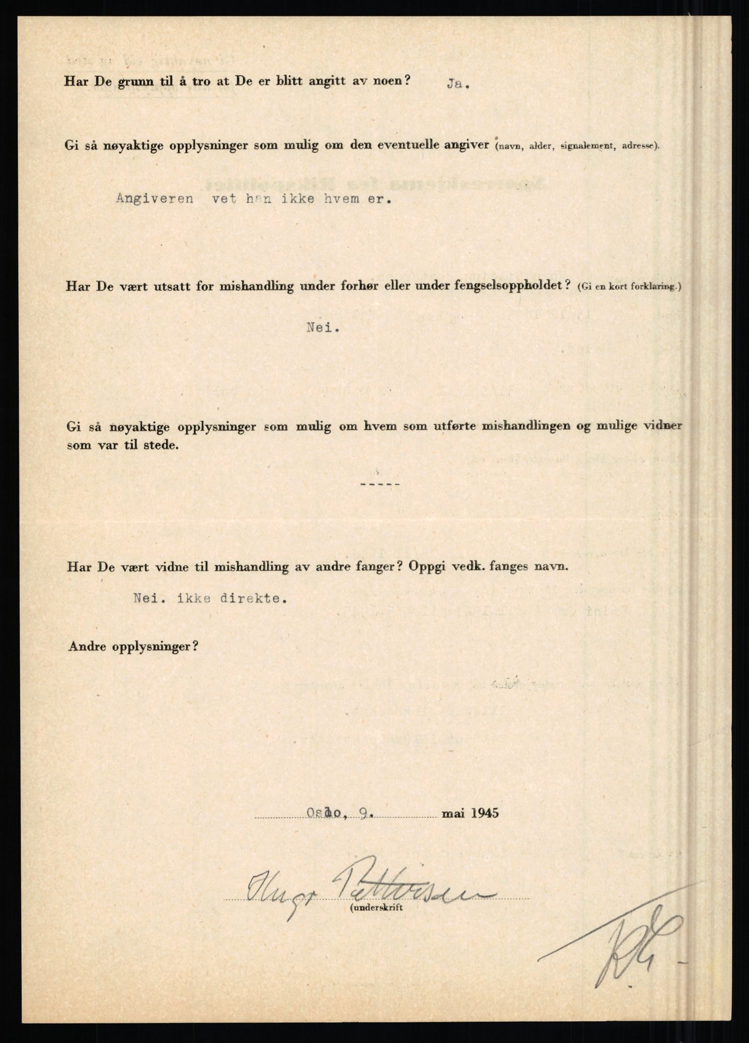 Rikspolitisjefen, AV/RA-S-1560/L/L0014: Pettersen, Aksel - Savosnick, Ernst, 1940-1945, p. 72
