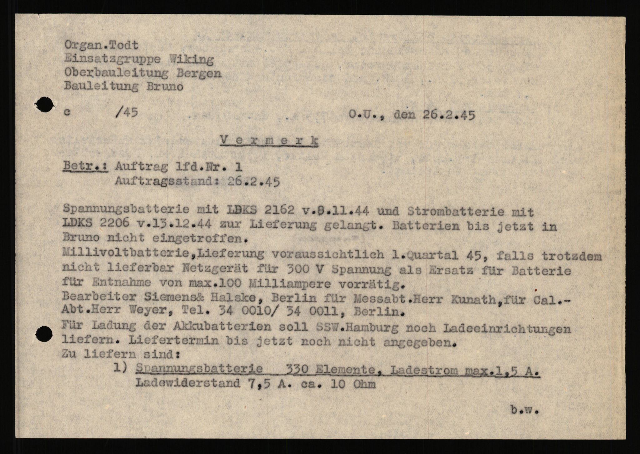 Tyske arkiver, Organisation Todt (OT), Einsatzgruppe Wiking, AV/RA-RAFA-2188/2/H/Hd/Hda/L0029/0002: Diverse, Zone Bergen / Diverse, 1940-1945, p. 62