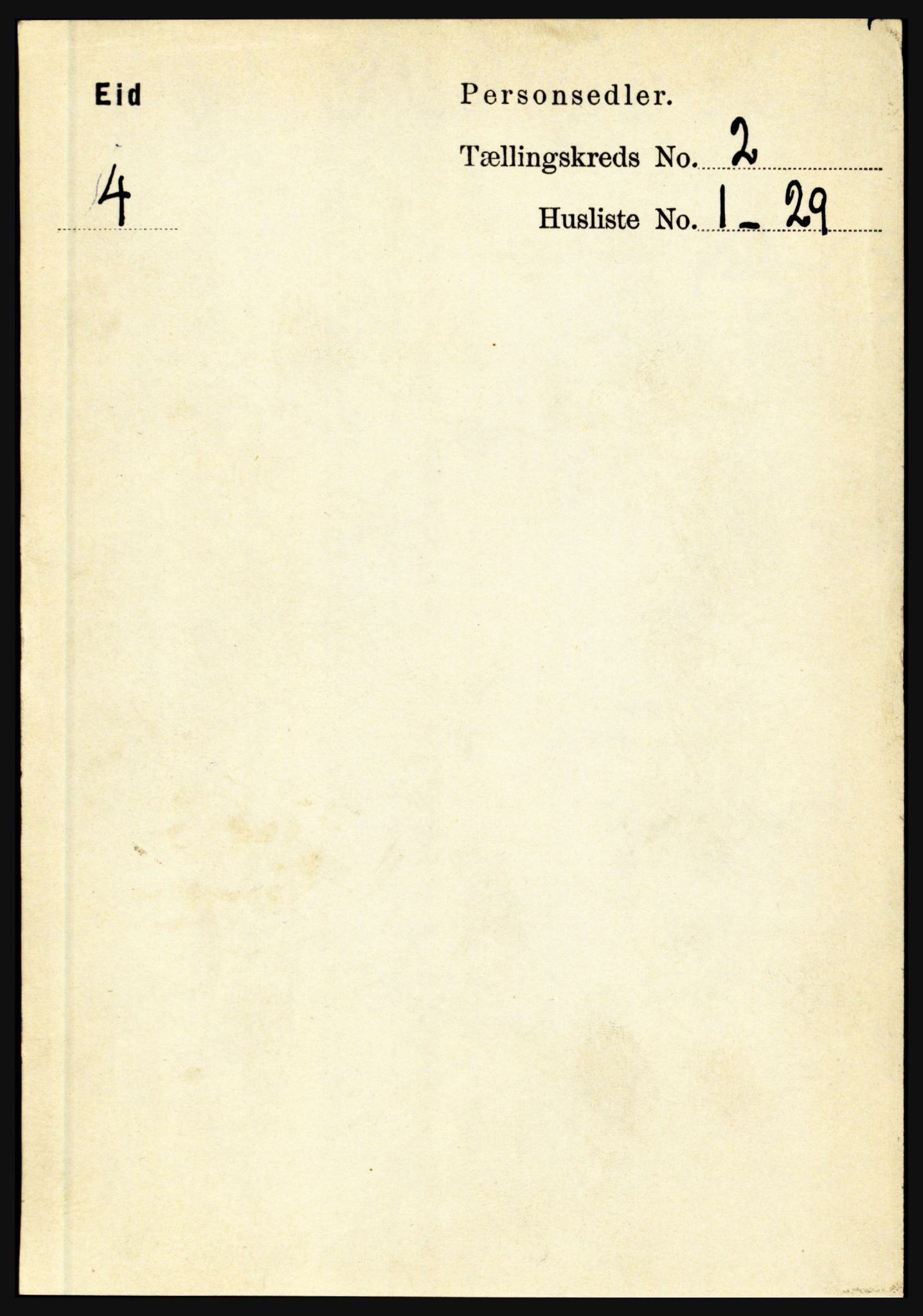 RA, 1891 census for 1443 Eid, 1891, p. 309