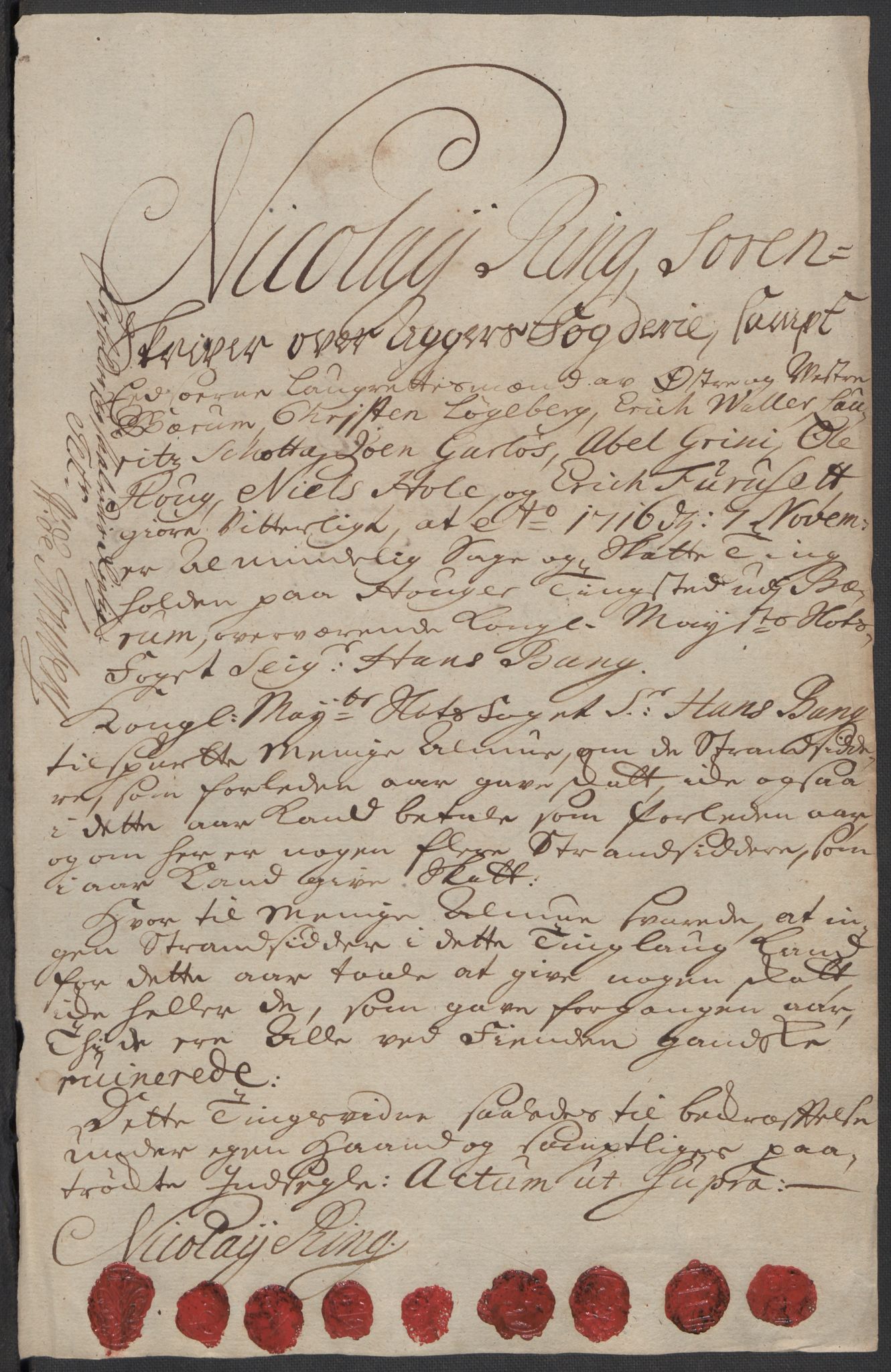 Rentekammeret inntil 1814, Reviderte regnskaper, Fogderegnskap, AV/RA-EA-4092/R10/L0454: Fogderegnskap Aker og Follo, 1716, p. 138