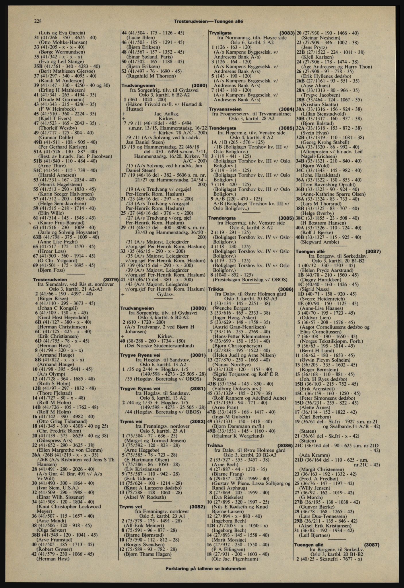 Kristiania/Oslo adressebok, PUBL/-, 1978-1979, p. 228