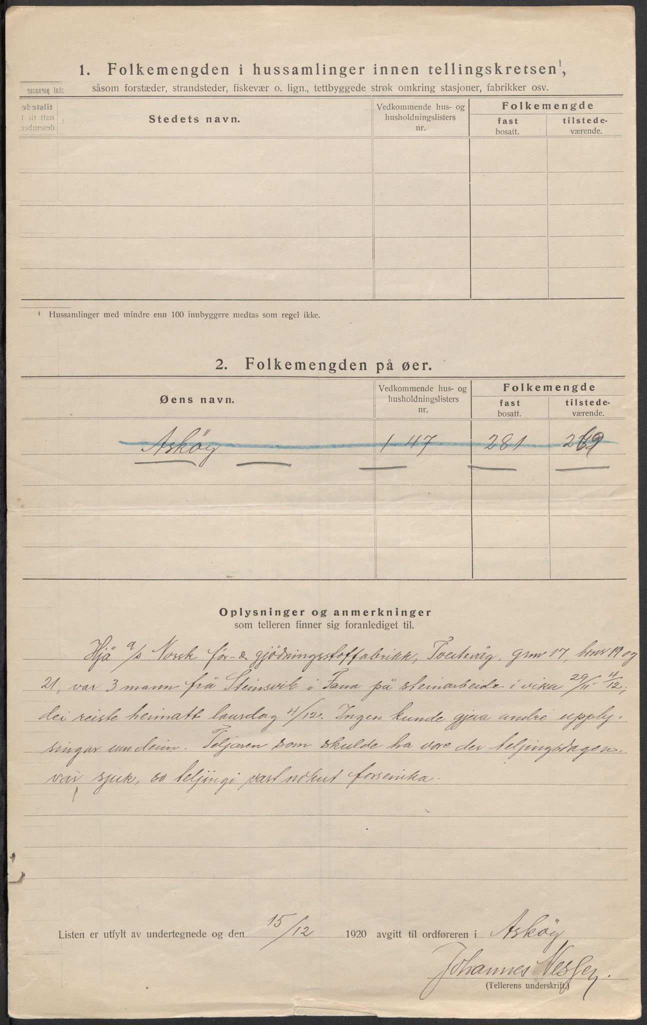 SAB, 1920 census for Askøy, 1920, p. 38