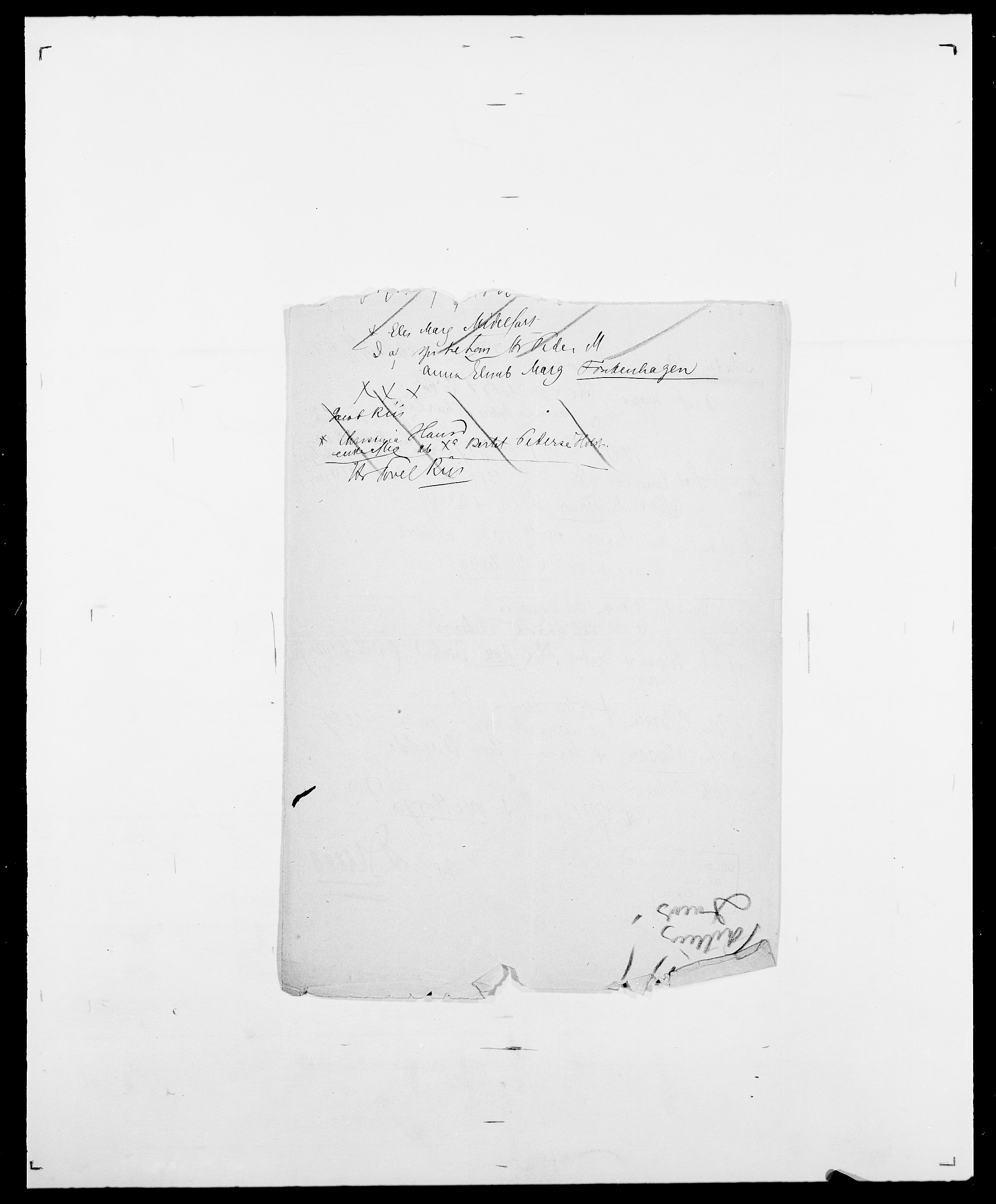 Delgobe, Charles Antoine - samling, AV/SAO-PAO-0038/D/Da/L0009: Dahl - v. Düren, p. 415