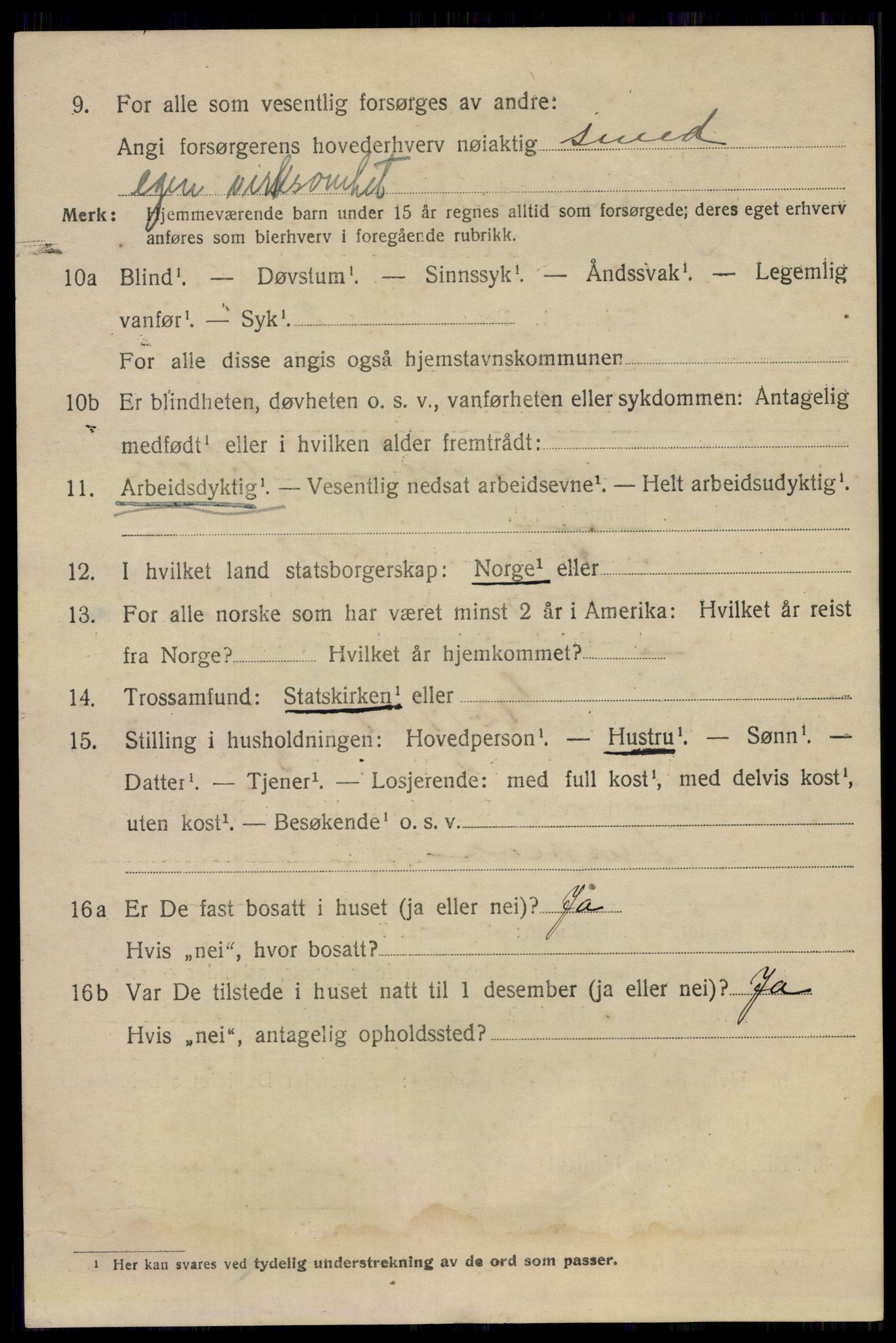 SAO, 1920 census for Sarpsborg, 1920, p. 20741