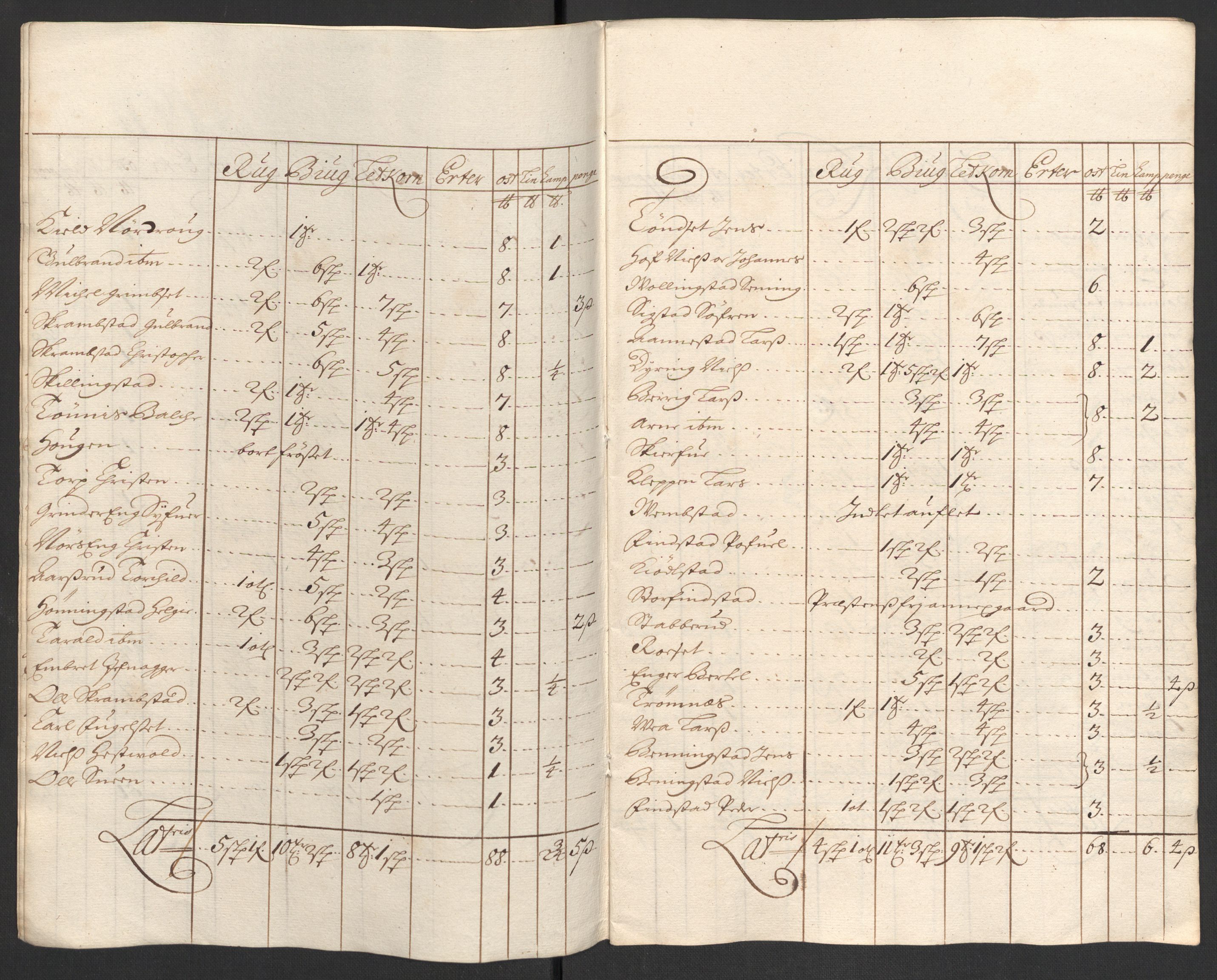 Rentekammeret inntil 1814, Reviderte regnskaper, Fogderegnskap, RA/EA-4092/R16/L1037: Fogderegnskap Hedmark, 1697-1698, p. 46