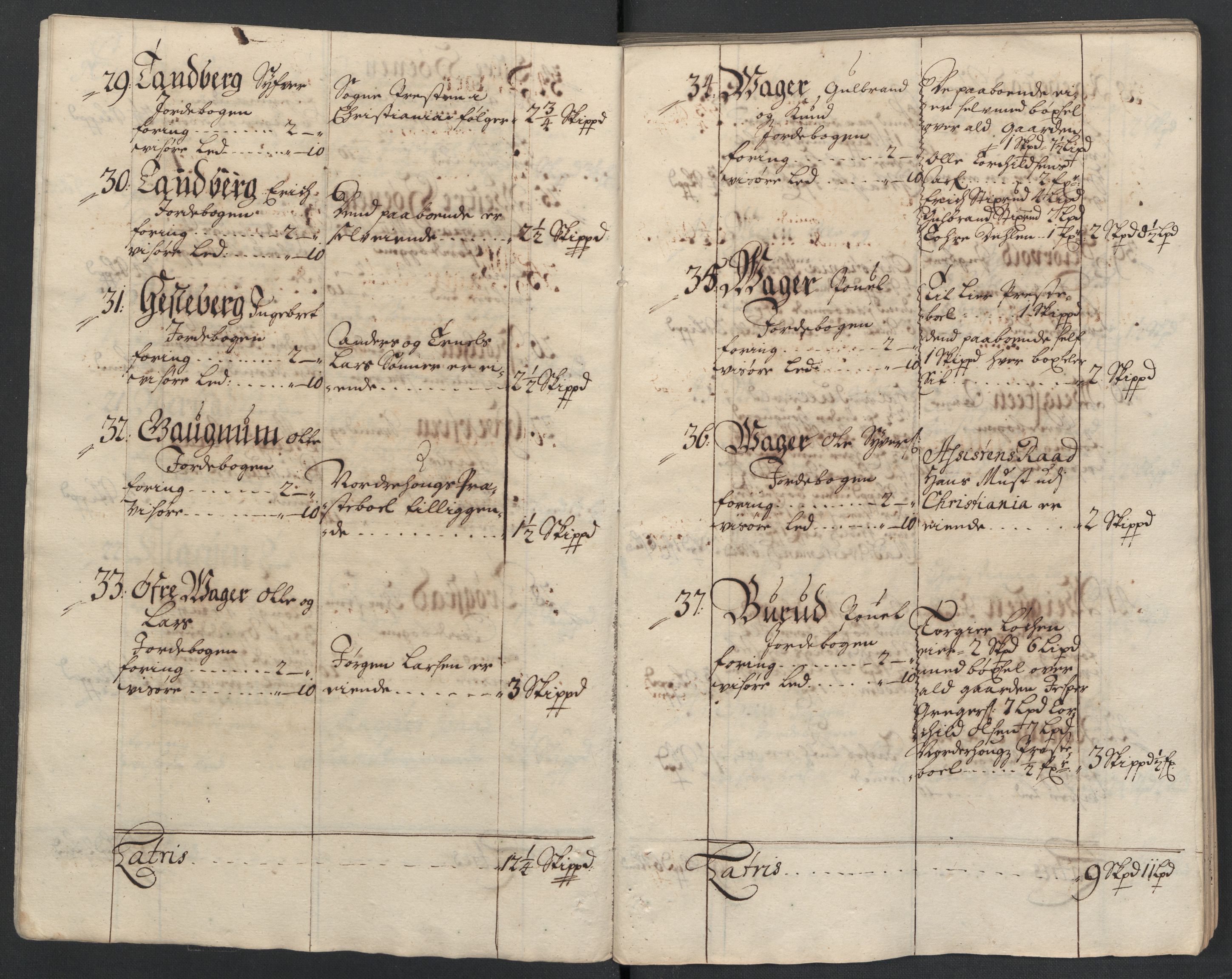 Rentekammeret inntil 1814, Reviderte regnskaper, Fogderegnskap, AV/RA-EA-4092/R22/L1464: Fogderegnskap Ringerike, Hallingdal og Buskerud, 1705, p. 33