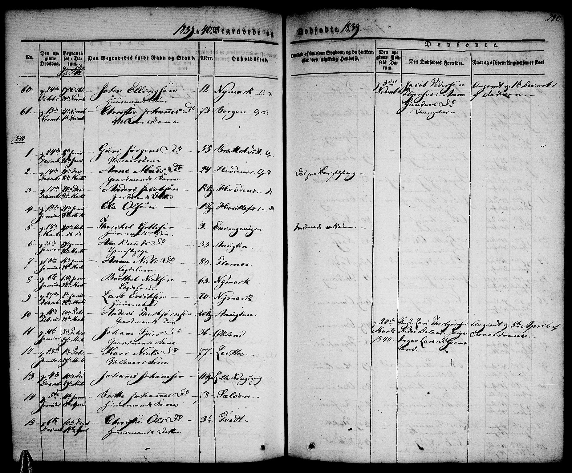 Tysnes sokneprestembete, SAB/A-78601/H/Haa: Parish register (official) no. A 9, 1837-1848, p. 220