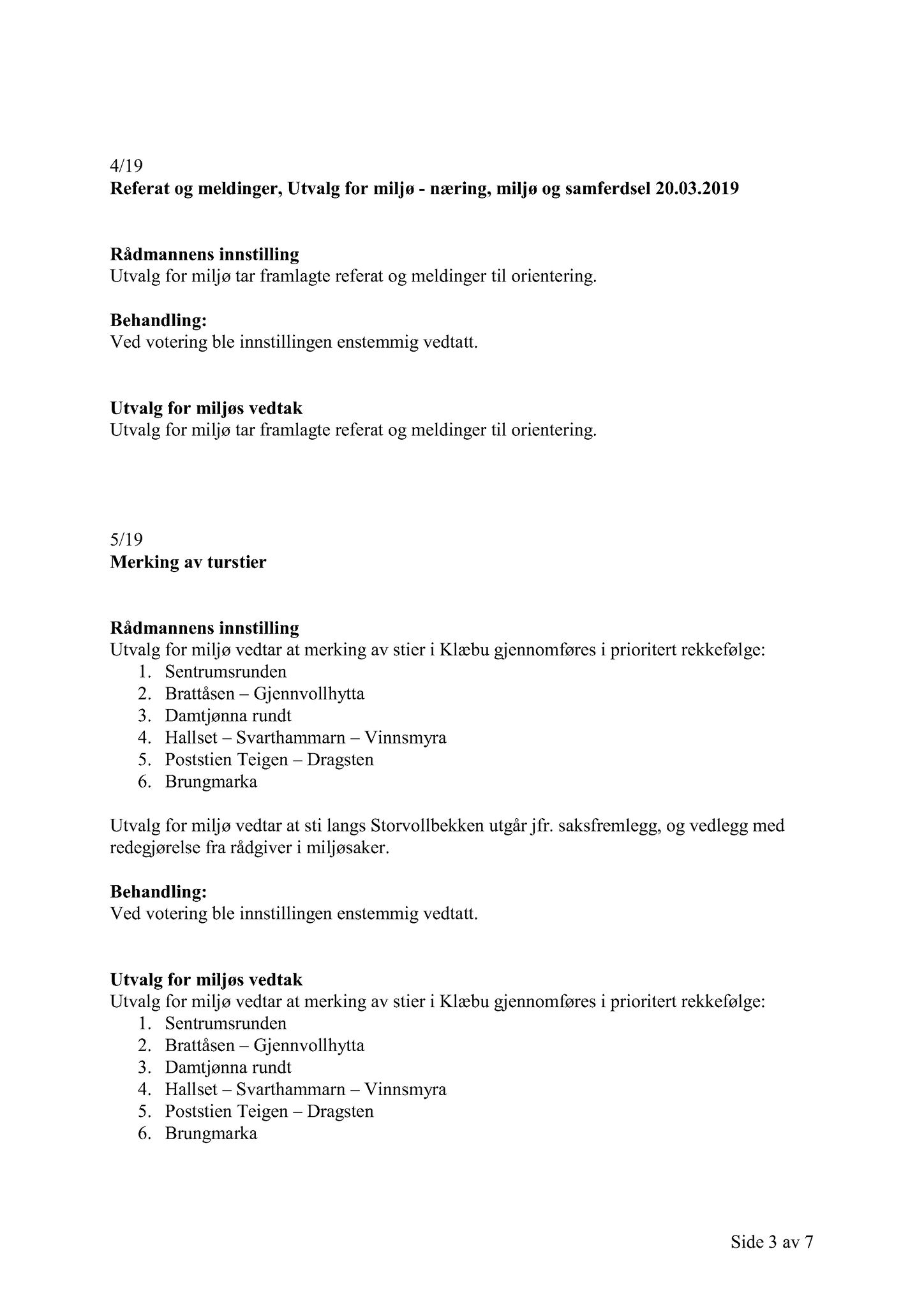 Klæbu Kommune, TRKO/KK/06-UM/L006: Utvalg for miljø - Møtedokumenter 2019, 2019, p. 101