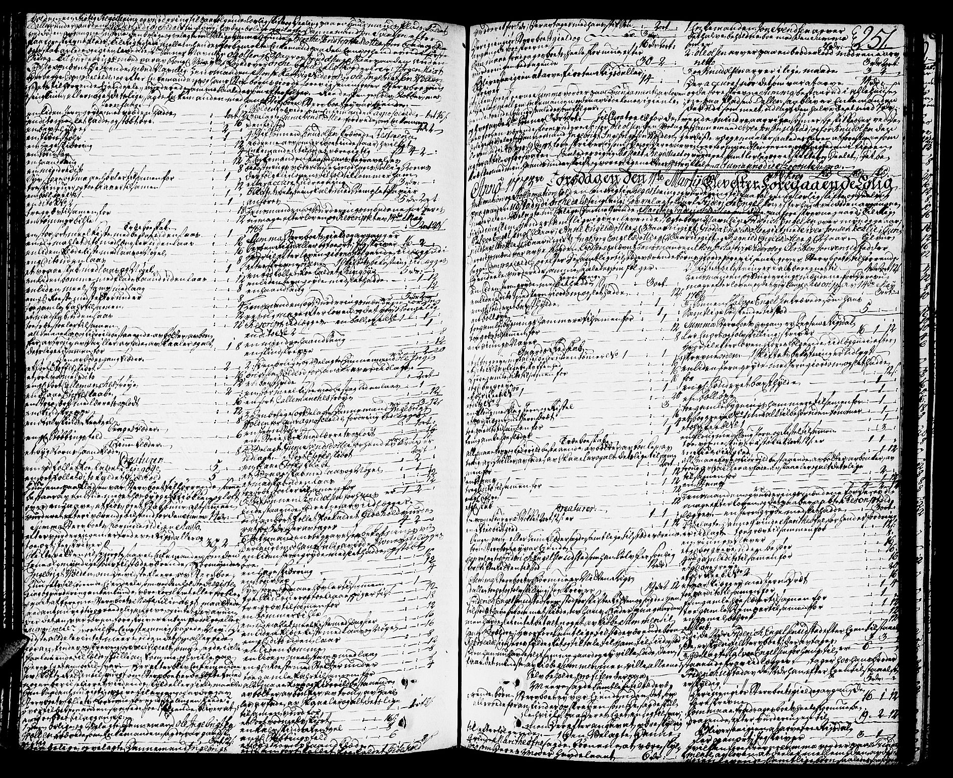 Orkdal sorenskriveri, SAT/A-4169/1/3/3Aa/L0007: Skifteprotokoller, 1767-1782, p. 250b-251a