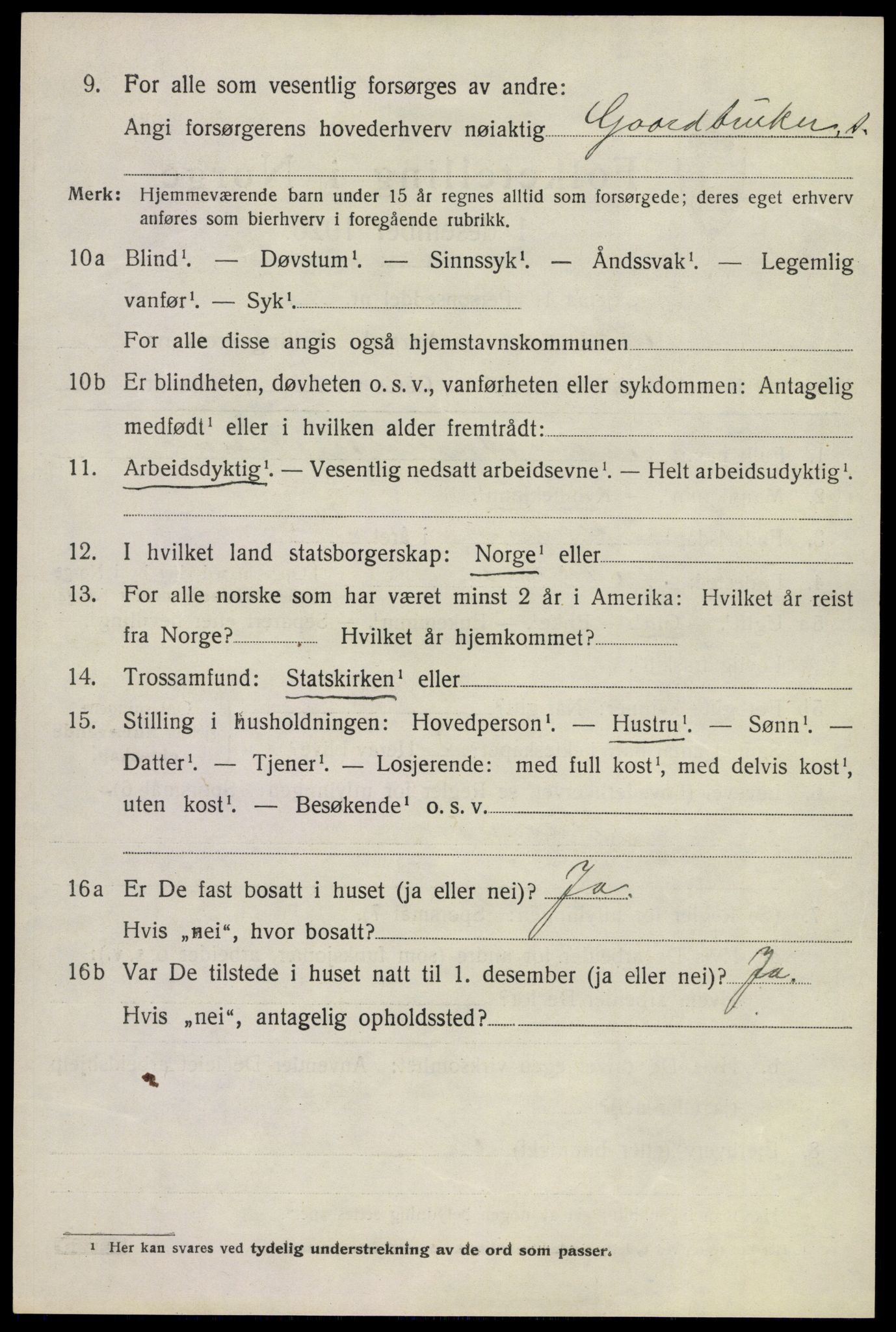 SAKO, 1920 census for Nøtterøy, 1920, p. 15188
