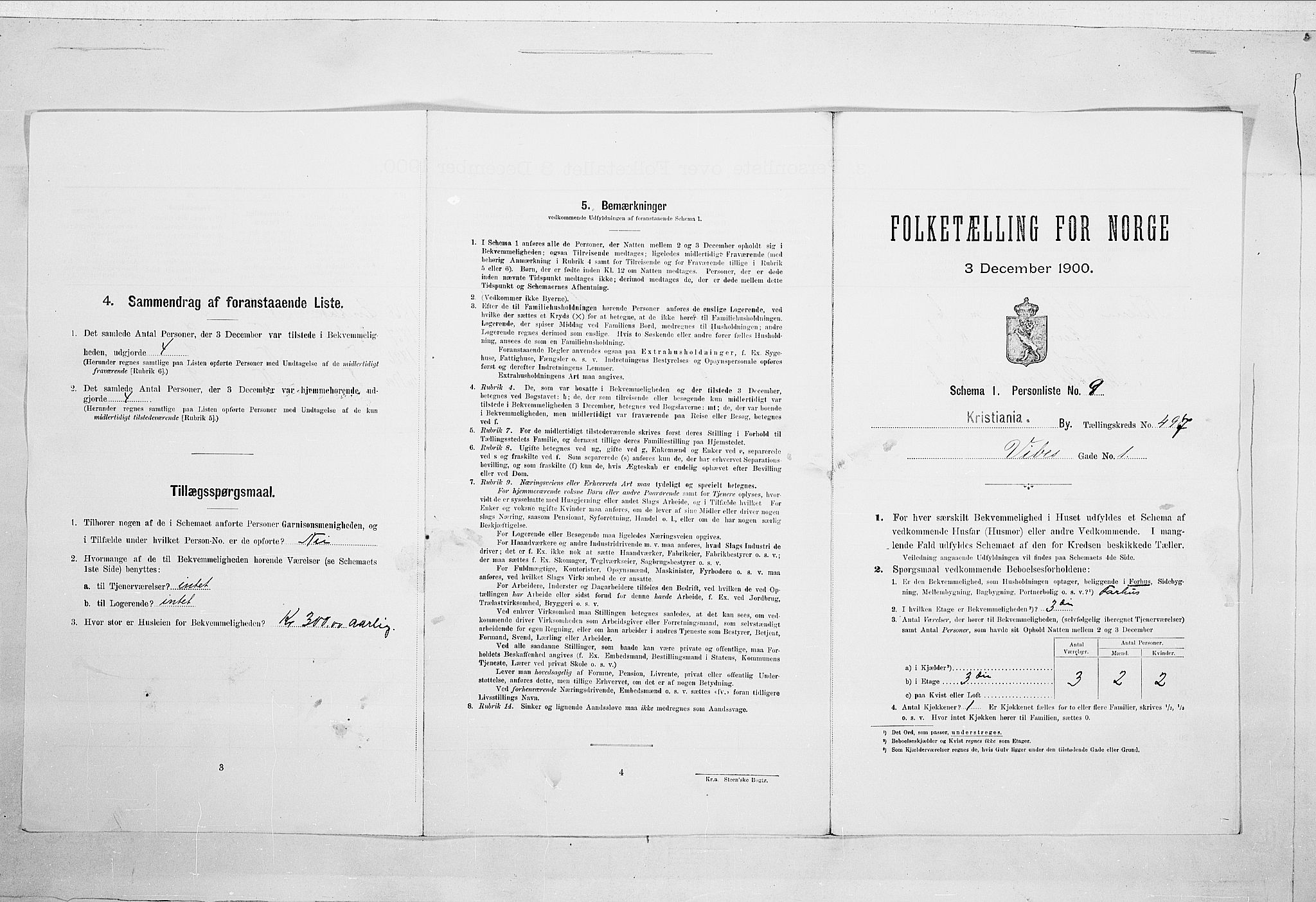 SAO, 1900 census for Kristiania, 1900, p. 111837