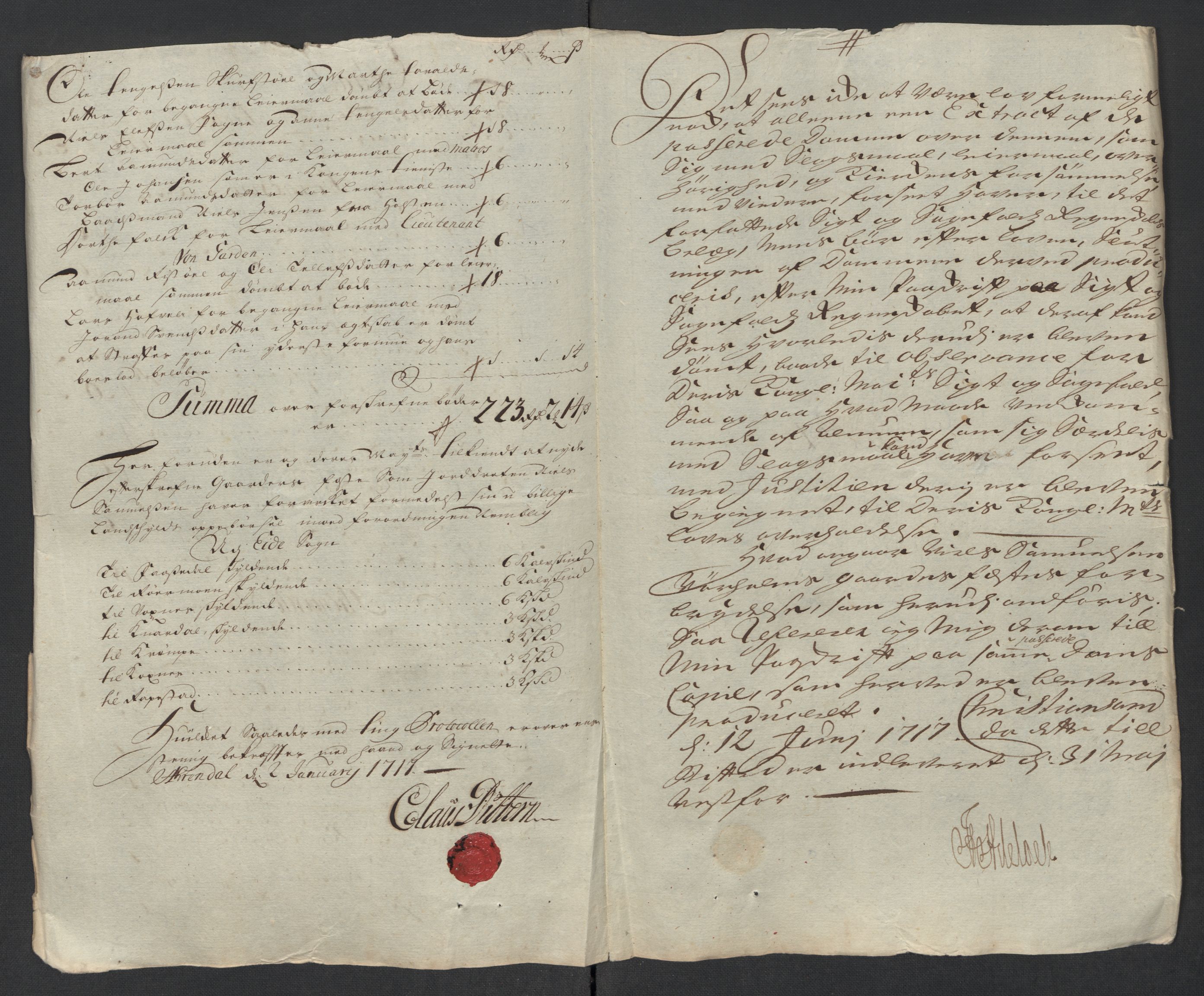 Rentekammeret inntil 1814, Reviderte regnskaper, Fogderegnskap, AV/RA-EA-4092/R39/L2325: Fogderegnskap Nedenes, 1716, p. 234