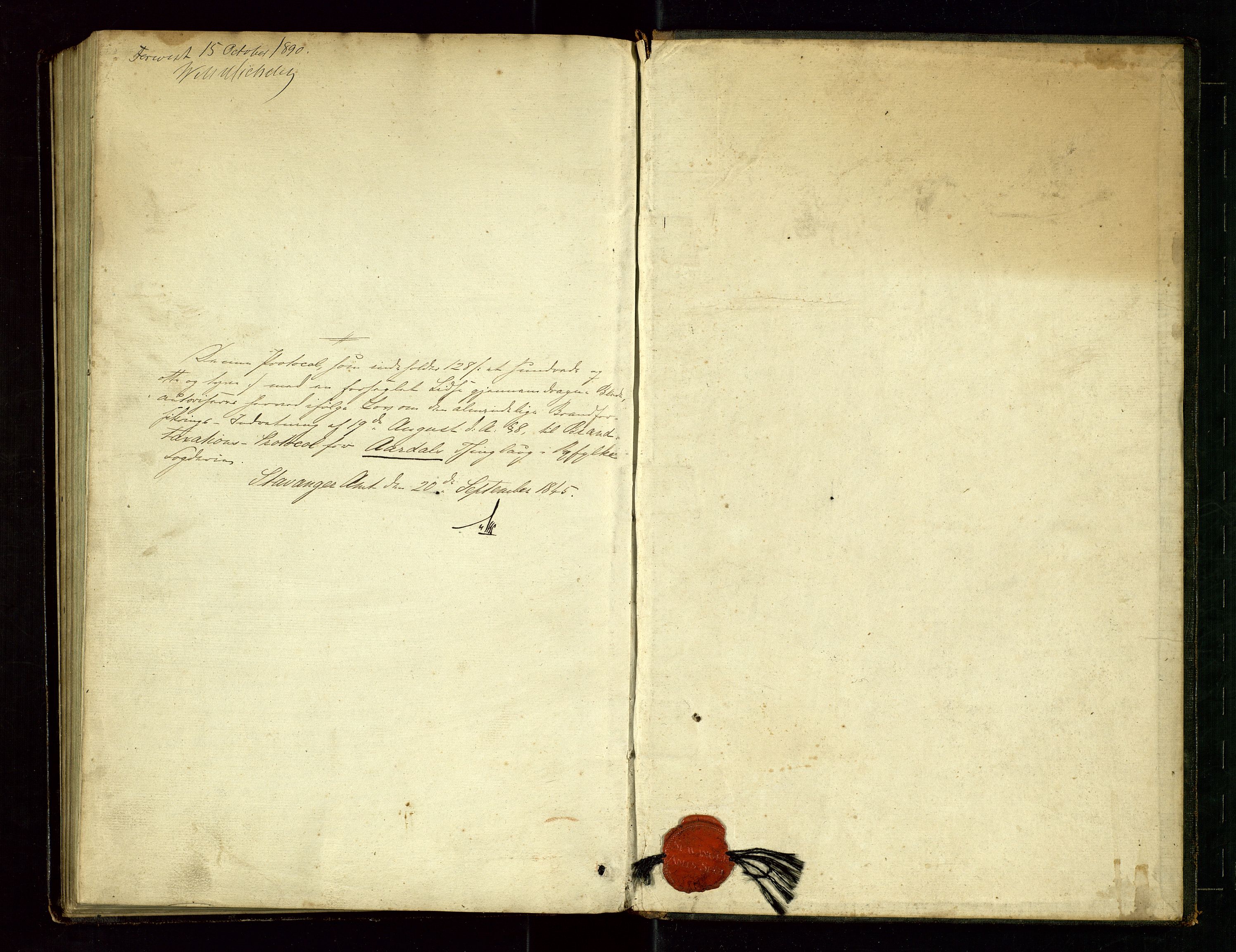 Årdal lensmannskontor, AV/SAST-A-100453/Goa/L0001: Branntakstprotokoll, 1846-1940