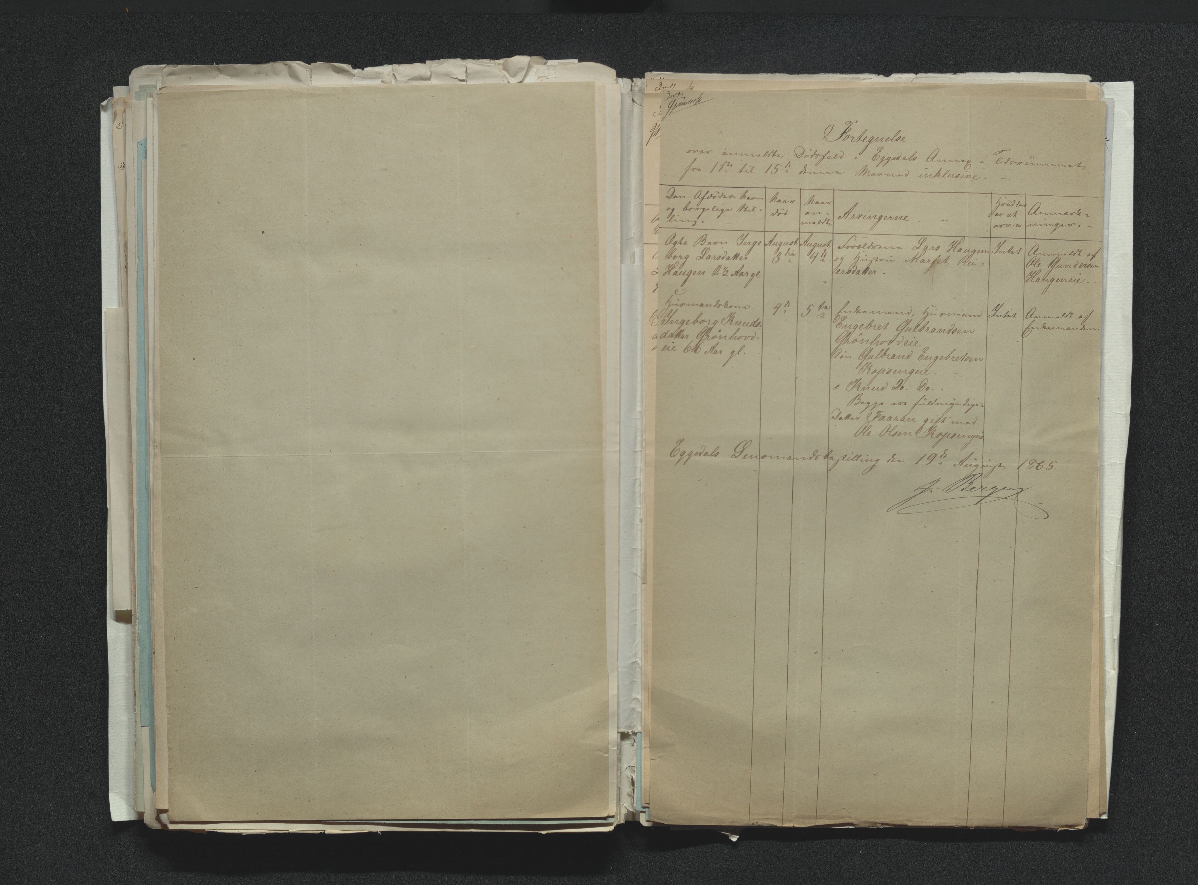 Eiker, Modum og Sigdal sorenskriveri, AV/SAKO-A-123/H/Ha/Hab/L0011: Dødsfallsmeldinger, 1862-1865, p. 644