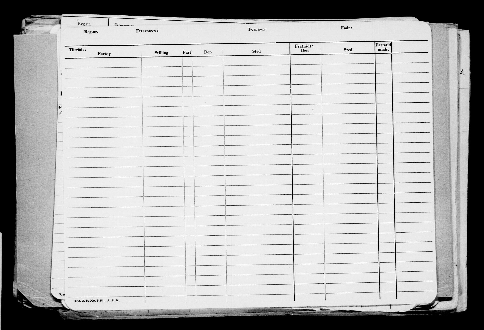 Direktoratet for sjømenn, AV/RA-S-3545/G/Gb/L0116: Hovedkort, 1913, p. 266