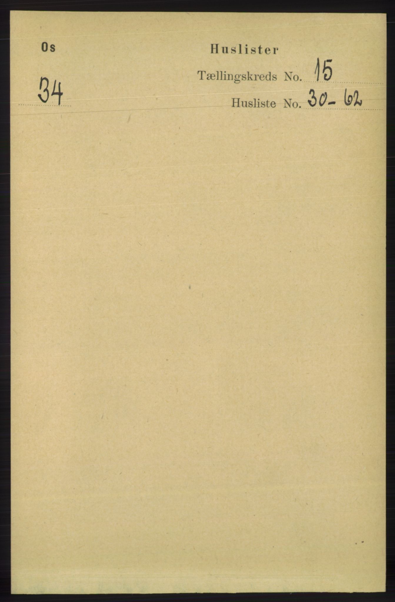 RA, 1891 census for 1243 Os, 1891, p. 3254