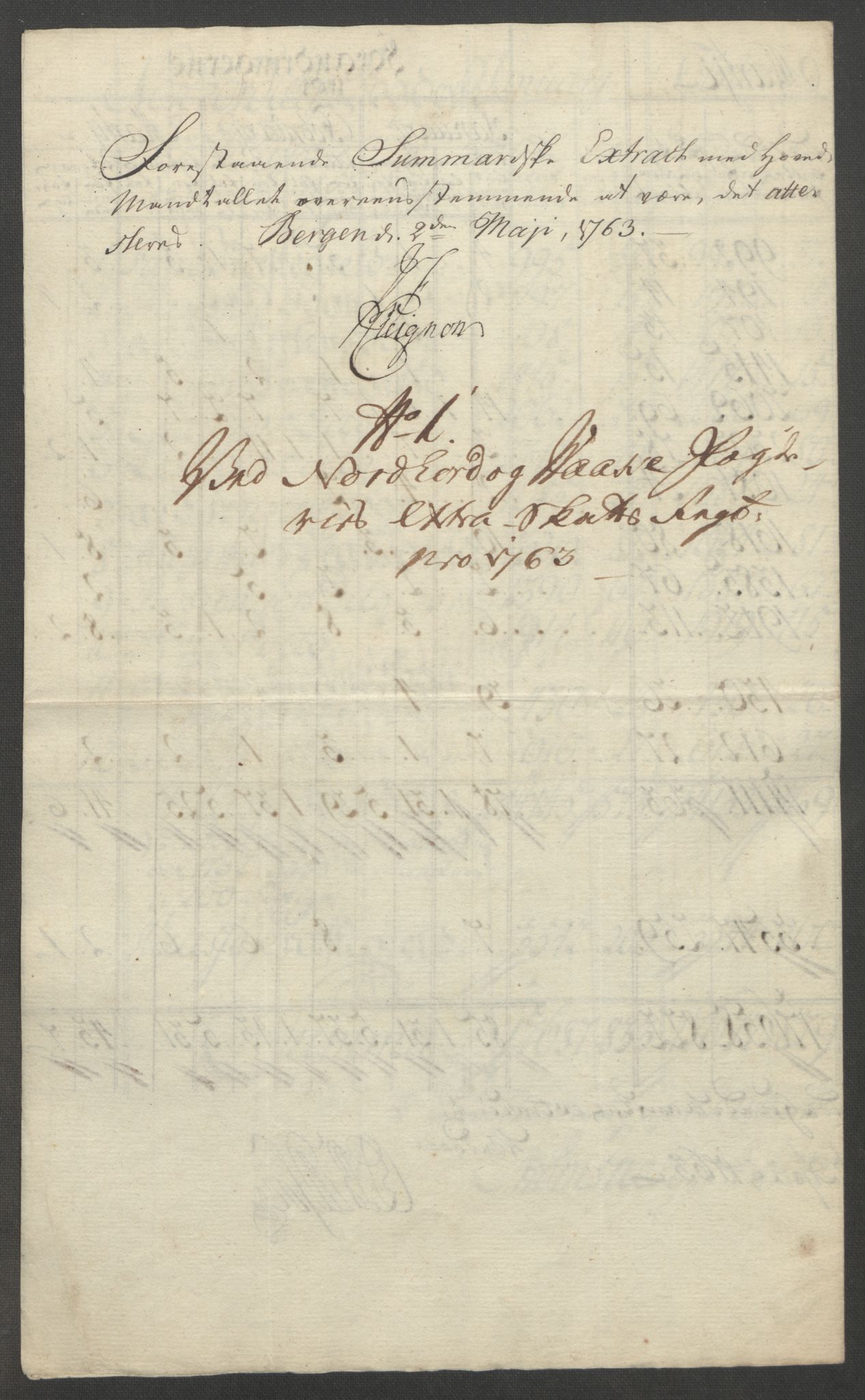 Rentekammeret inntil 1814, Reviderte regnskaper, Fogderegnskap, AV/RA-EA-4092/R51/L3303: Ekstraskatten Nordhordland og Voss, 1762-1772, p. 29