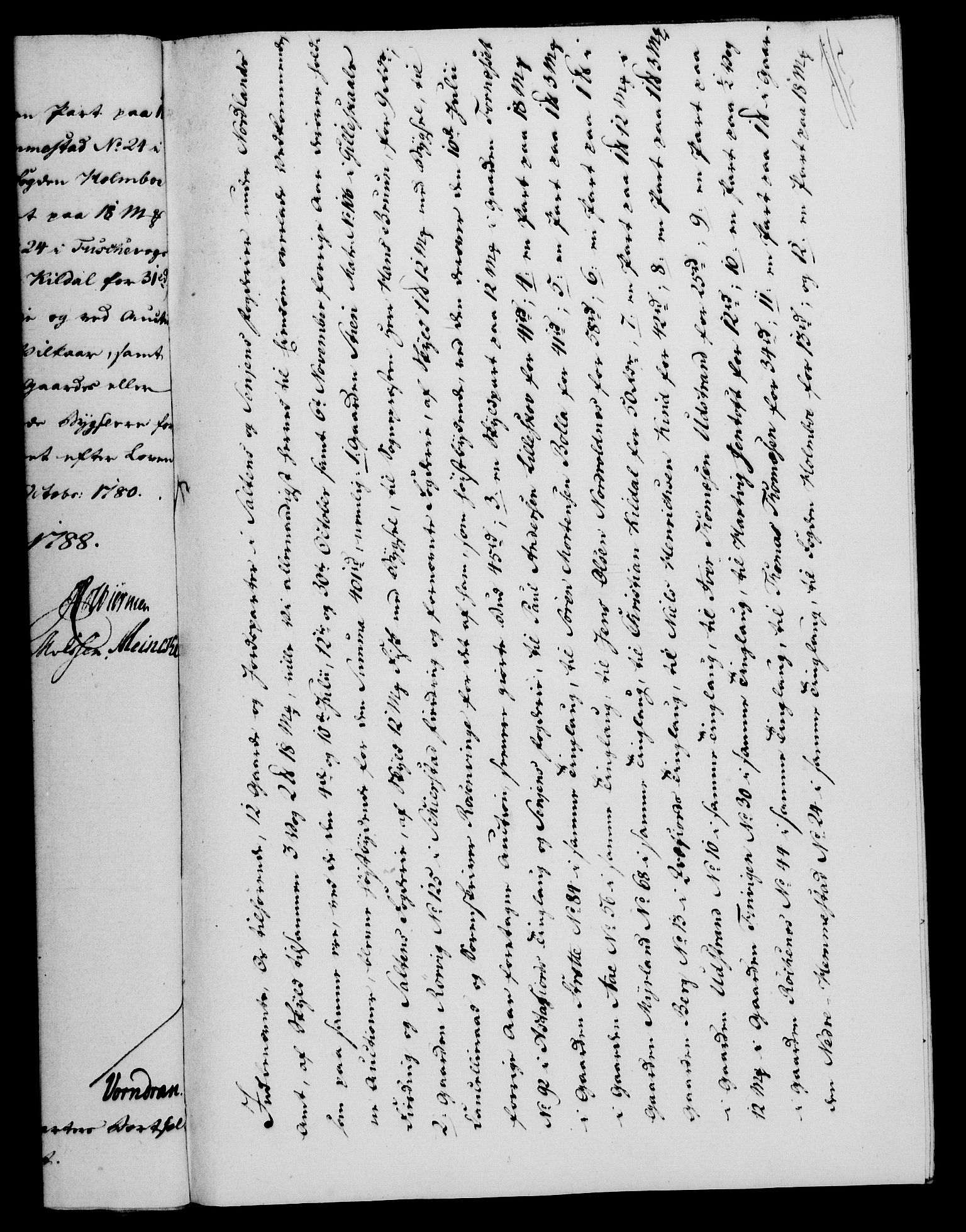 Rentekammeret, Kammerkanselliet, RA/EA-3111/G/Gf/Gfa/L0070: Norsk relasjons- og resolusjonsprotokoll (merket RK 52.70), 1788, p. 473
