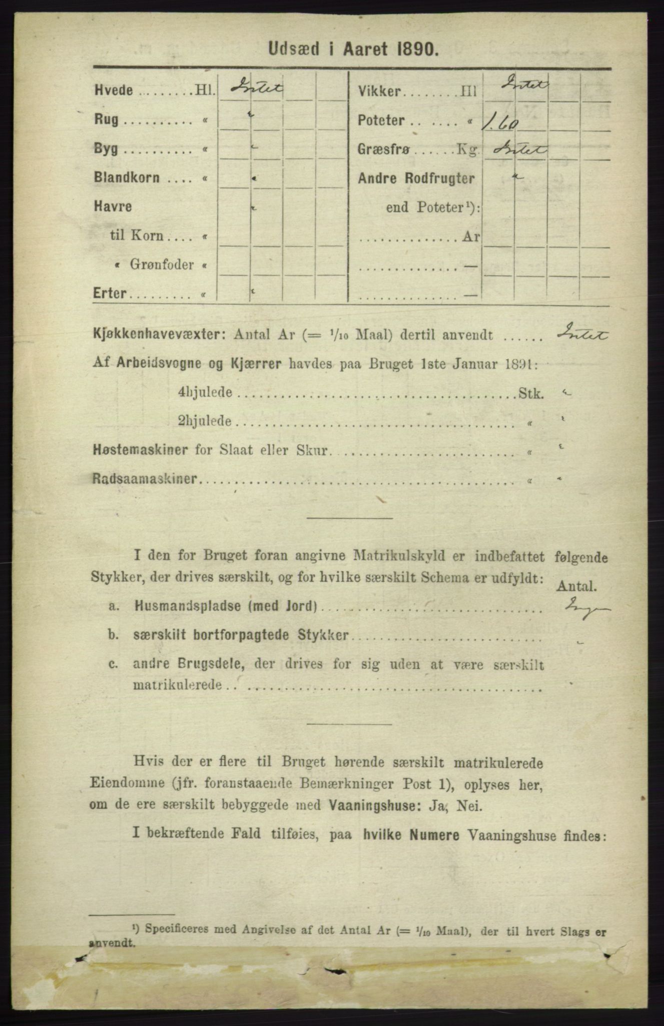 RA, 1891 census for 1230 Ullensvang, 1891, p. 7760