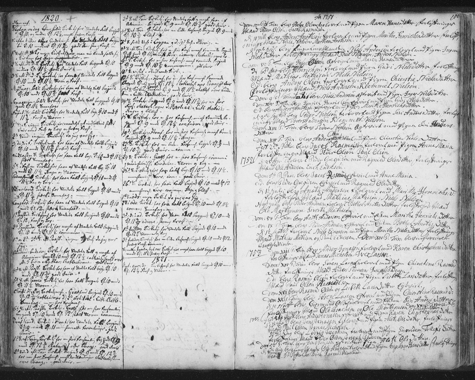 Hammerfest sokneprestkontor, SATØ/S-1347/H/Ha/L0002.kirke: Parish register (official) no. 2, 1751-1821, p. 100