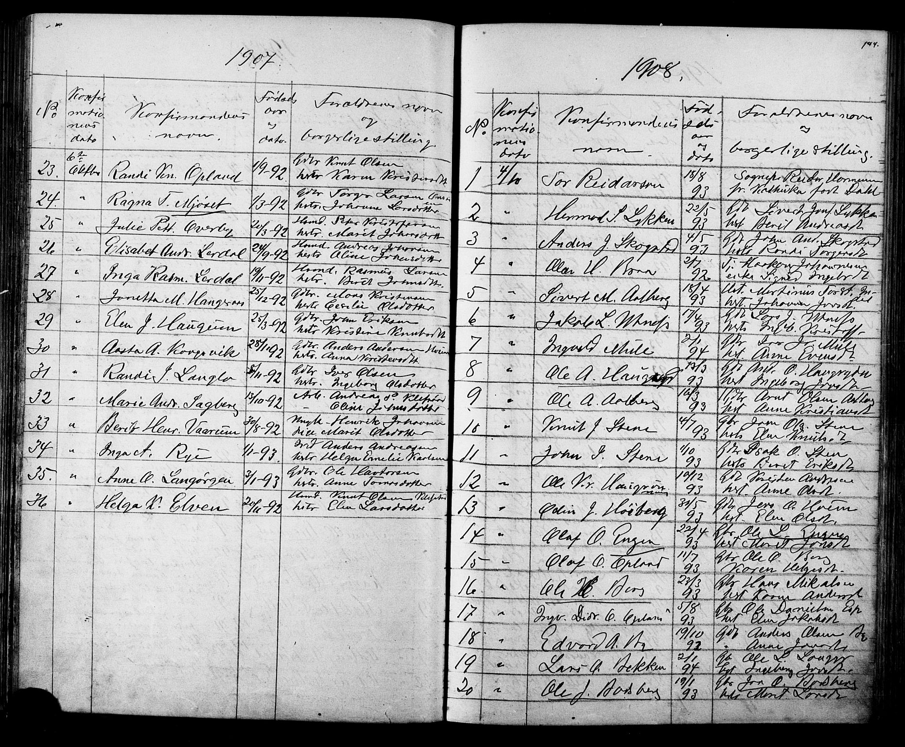 Ministerialprotokoller, klokkerbøker og fødselsregistre - Sør-Trøndelag, SAT/A-1456/612/L0387: Parish register (copy) no. 612C03, 1874-1908, p. 144