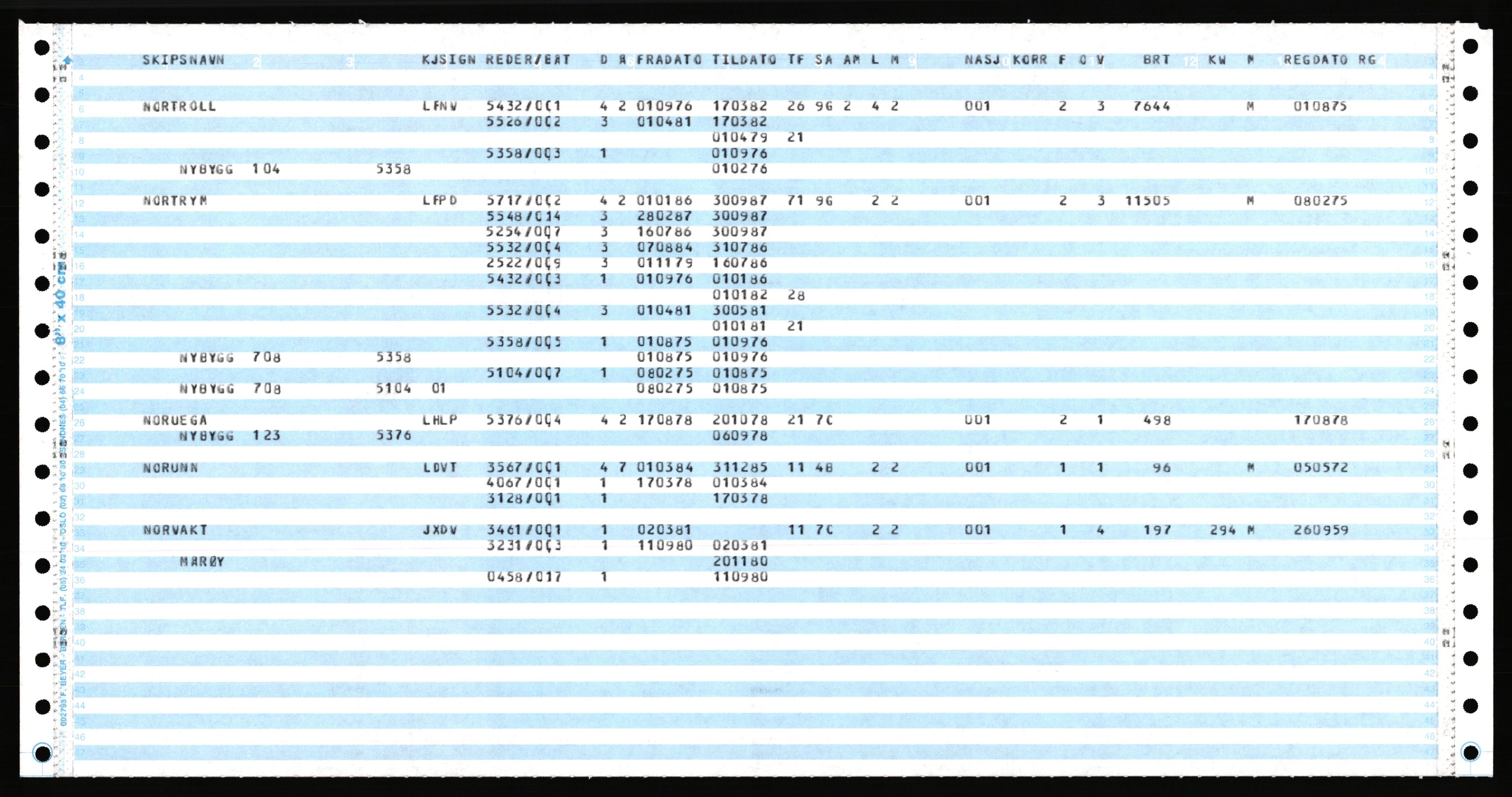 Direktoratet for sjømenn, AV/RA-S-3545/K/Ka, 1972-1988, p. 548