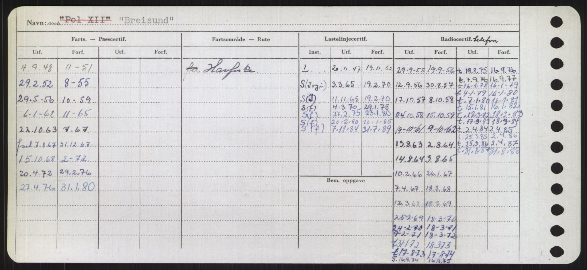 Sjøfartsdirektoratet med forløpere, Skipsmålingen, AV/RA-S-1627/H/Ha/L0001/0002: Fartøy, A-Eig / Fartøy Bjør-Eig, p. 266