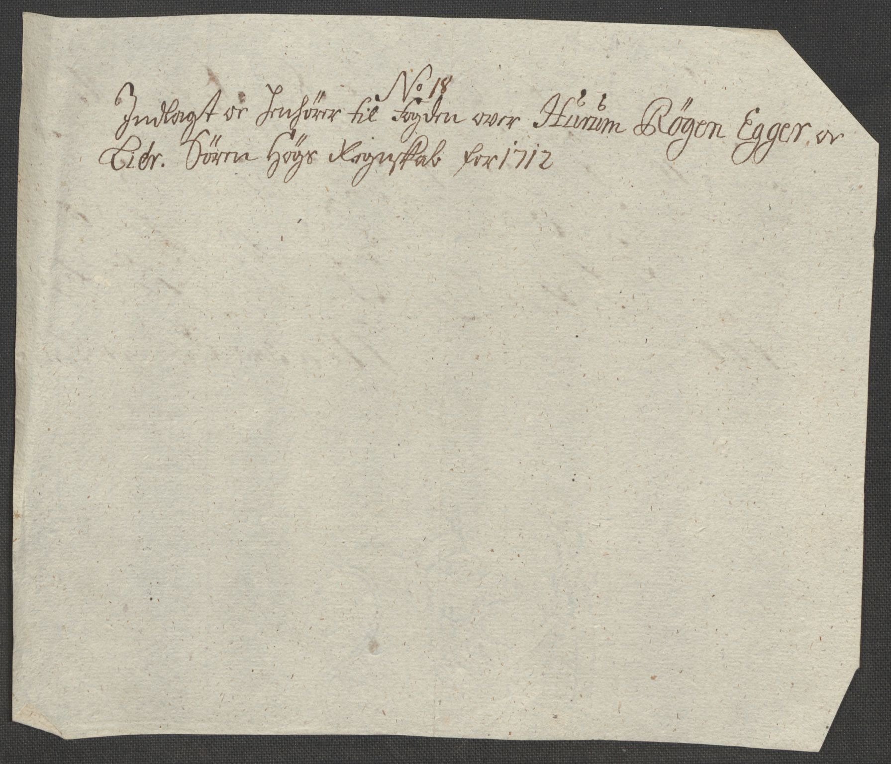 Rentekammeret inntil 1814, Reviderte regnskaper, Fogderegnskap, AV/RA-EA-4092/R31/L1707: Fogderegnskap Hurum, Røyken, Eiker, Lier og Buskerud, 1712, p. 287