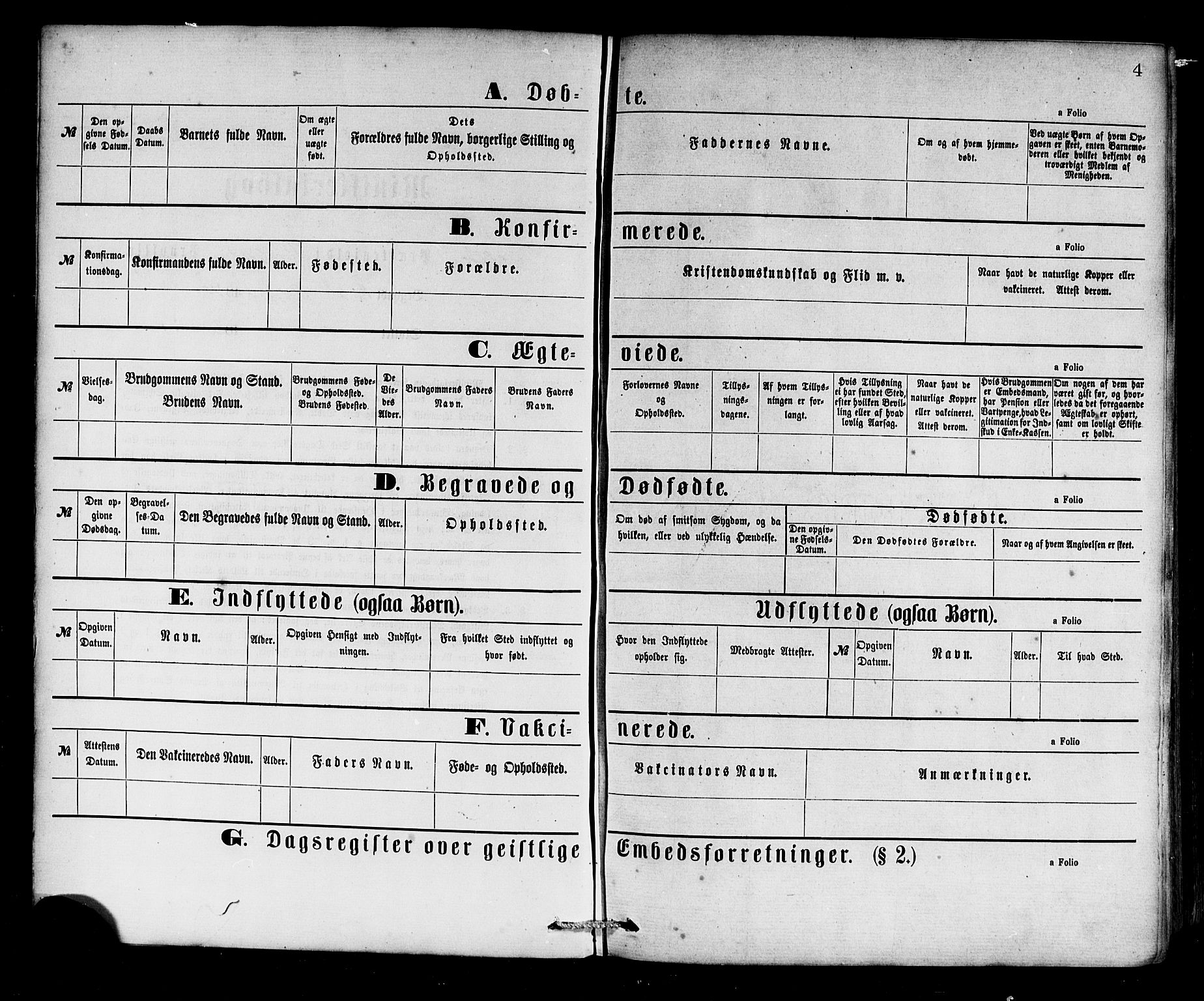 Selje sokneprestembete, SAB/A-99938/H/Ha/Haa/Haaa: Parish register (official) no. A 12, 1870-1880, p. 4