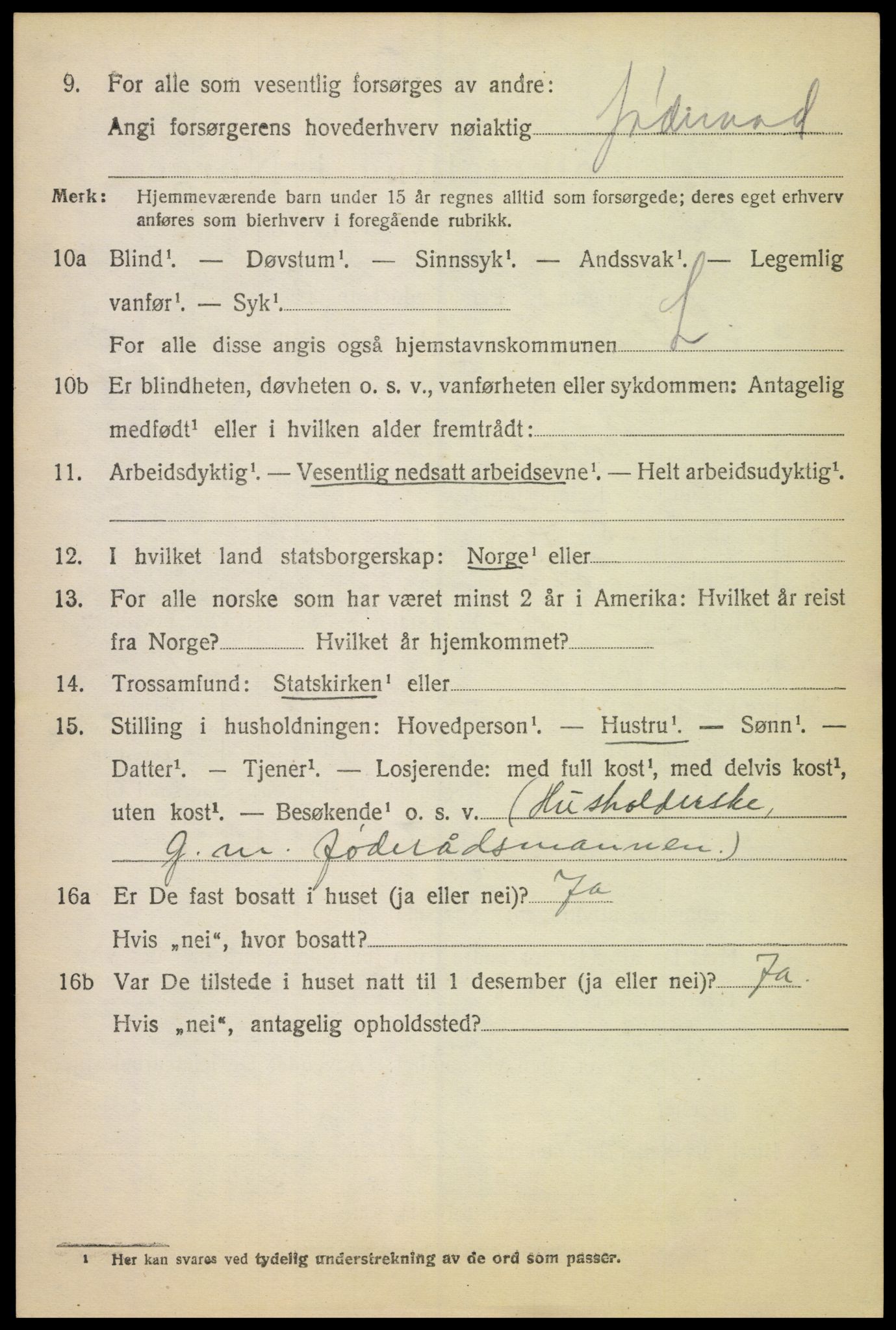 SAH, 1920 census for Løten, 1920, p. 7358