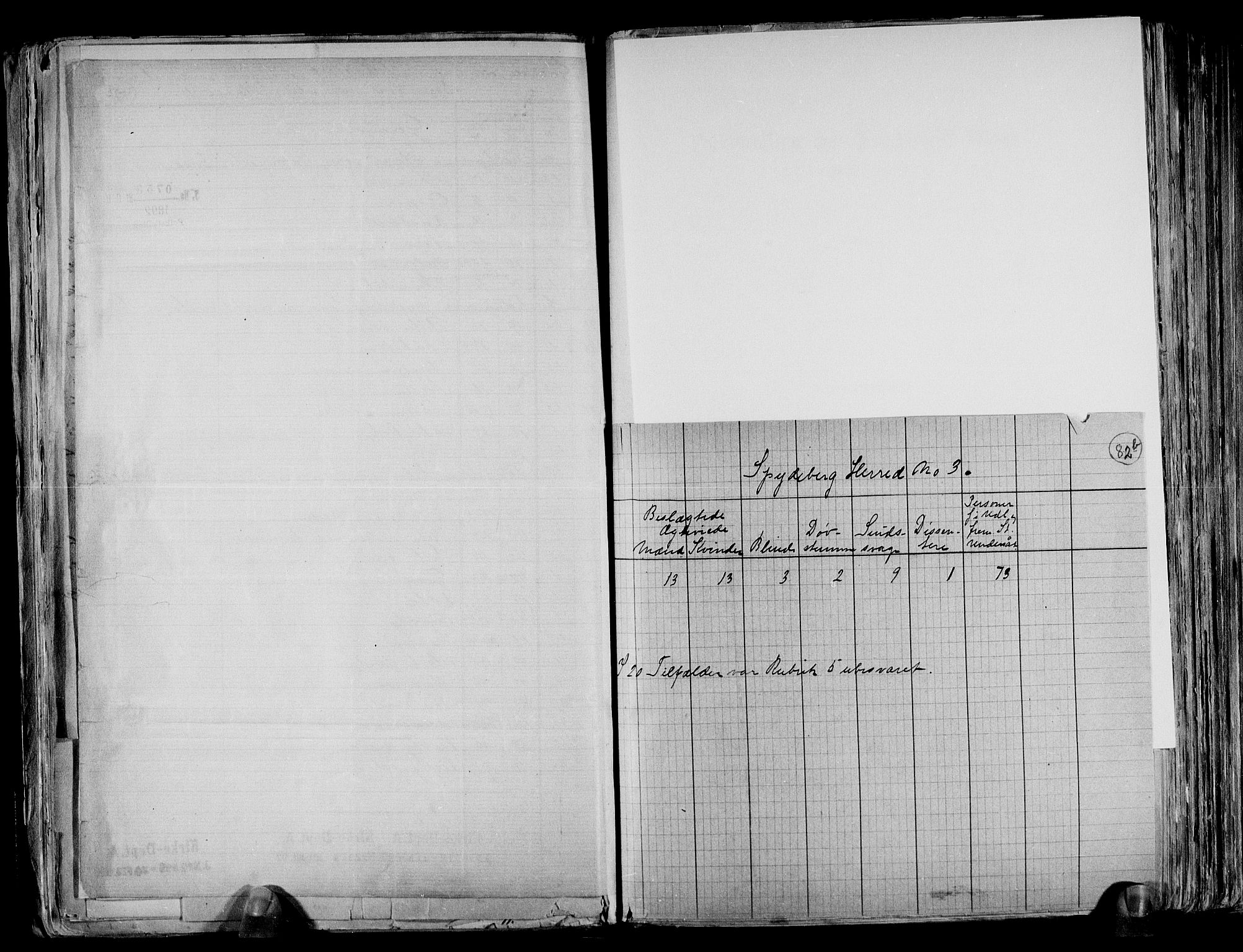 RA, 1891 census for 0123 Spydeberg, 1891, p. 21