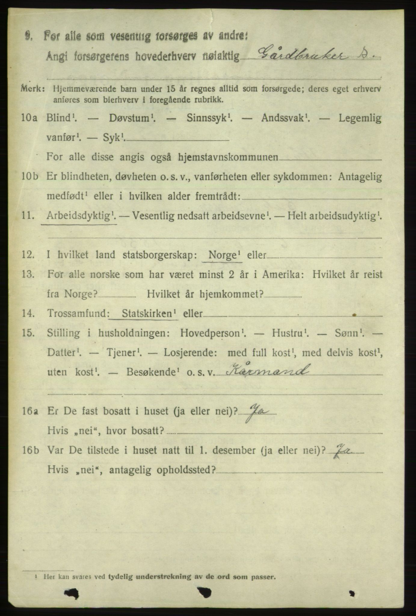 SAB, 1920 census for Skånevik, 1920, p. 7428