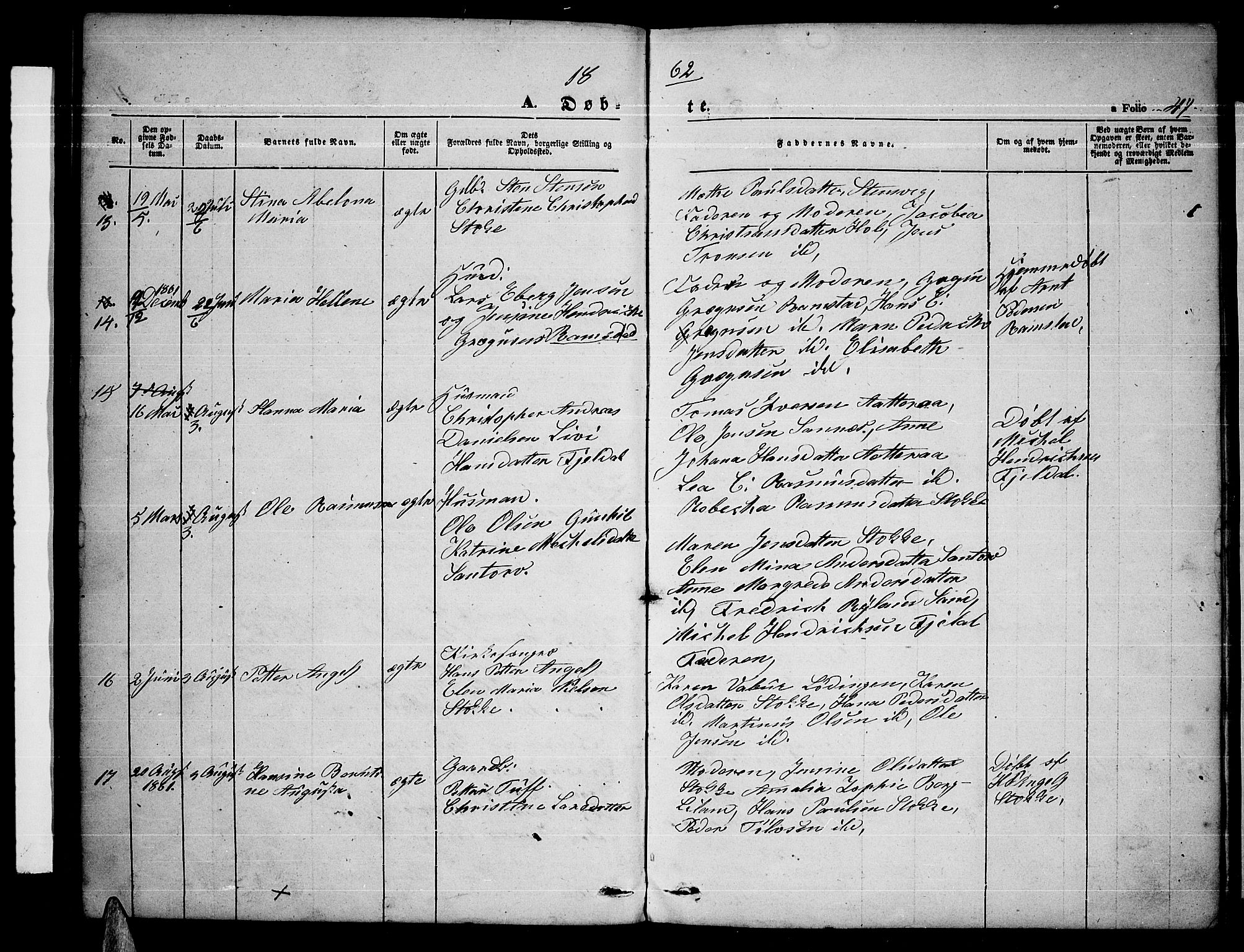 Ministerialprotokoller, klokkerbøker og fødselsregistre - Nordland, SAT/A-1459/865/L0929: Parish register (copy) no. 865C01, 1840-1866, p. 47