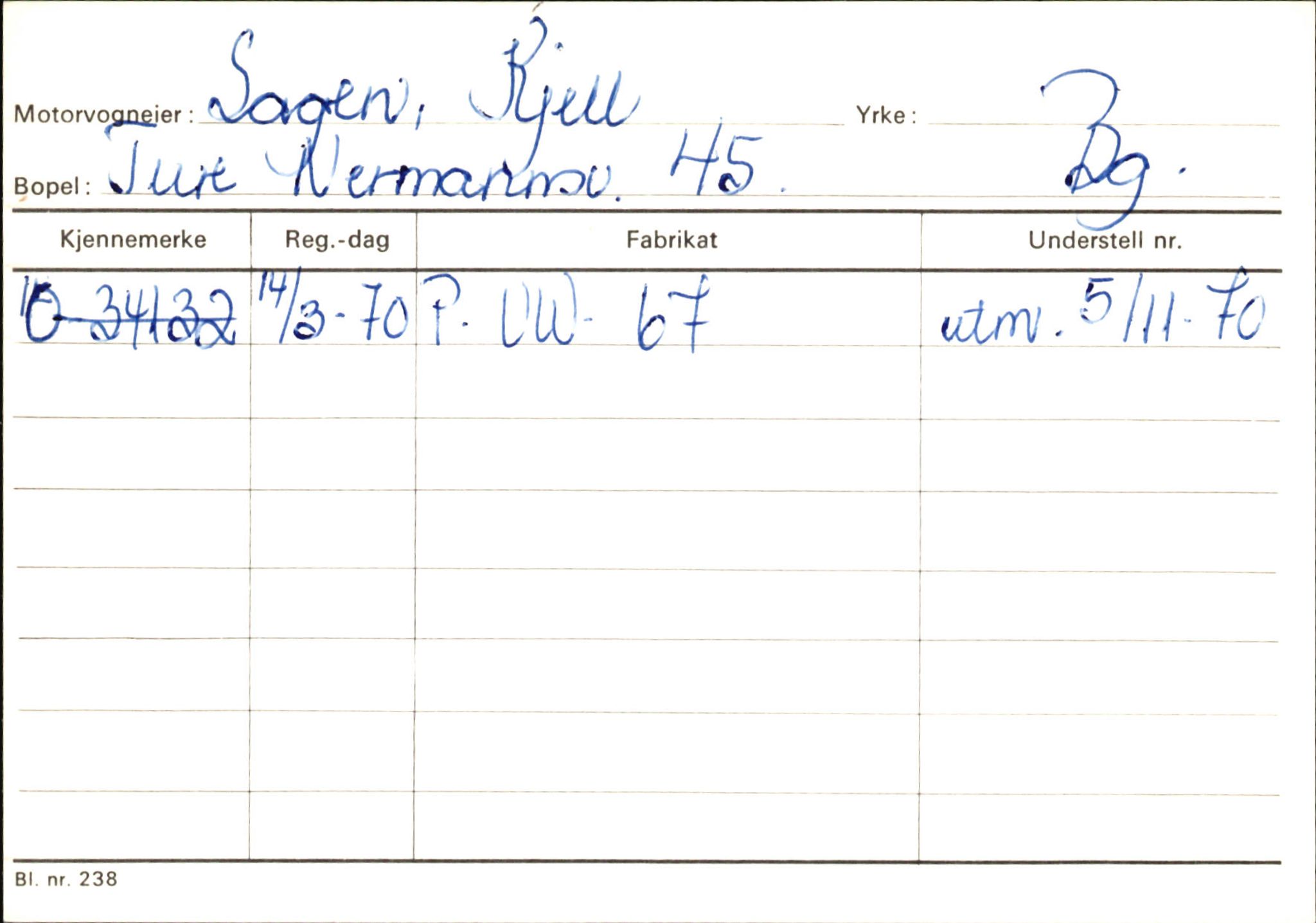 Statens vegvesen, Hordaland vegkontor, AV/SAB-A-5201/2/Hb/L0030: O-eierkort S, 1920-1971, p. 10