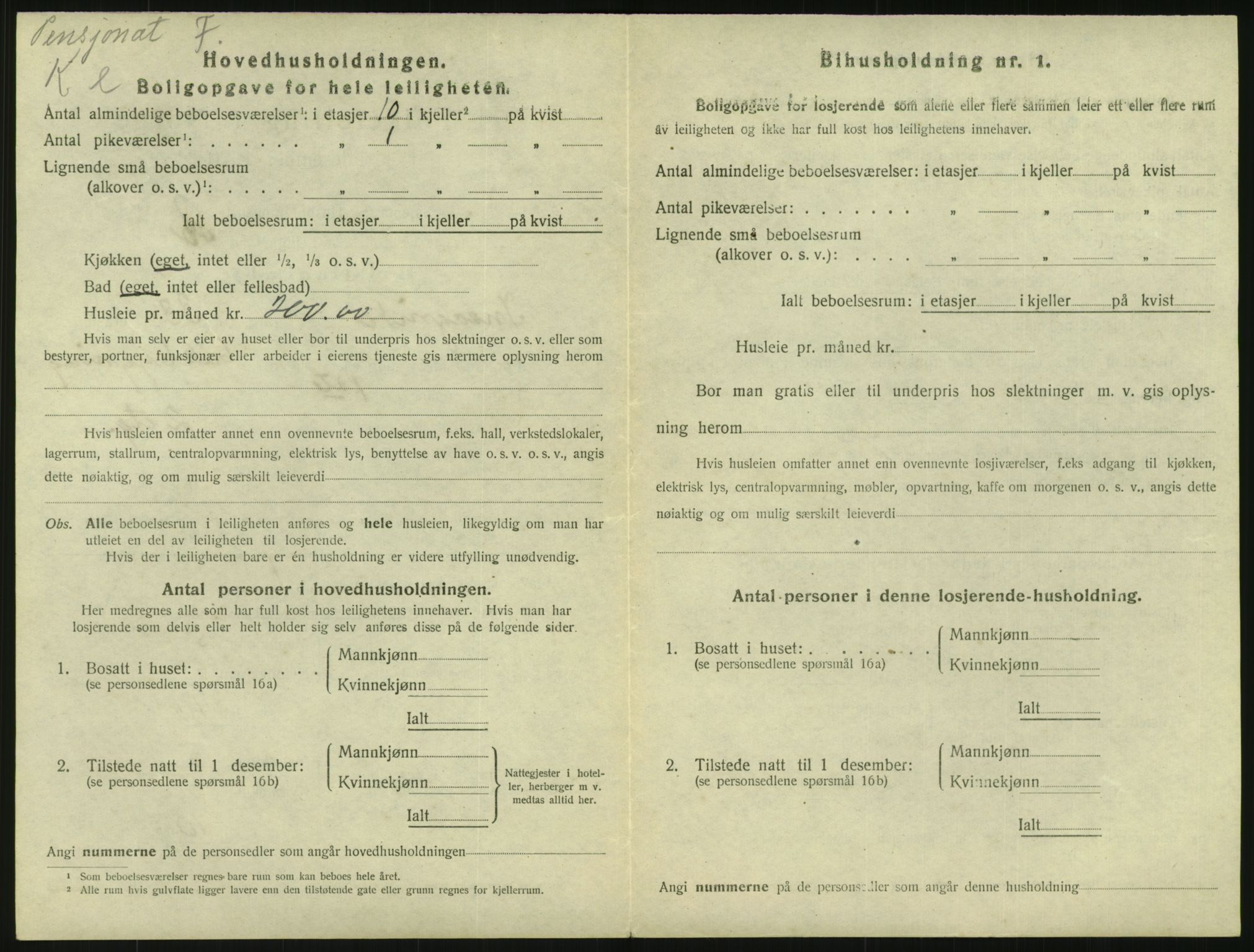 SAO, 1920 census for Kristiania, 1920, p. 45553