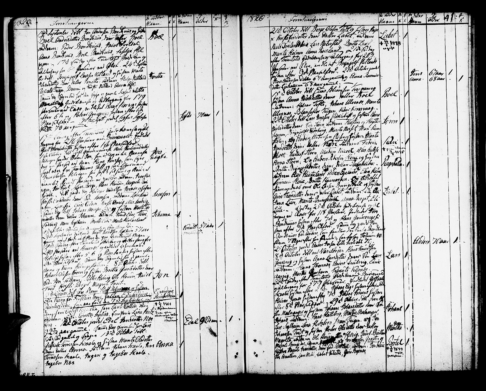 Kvinnherad sokneprestembete, SAB/A-76401/H/Haa: Parish register (official) no. A 5, 1811-1835, p. 41