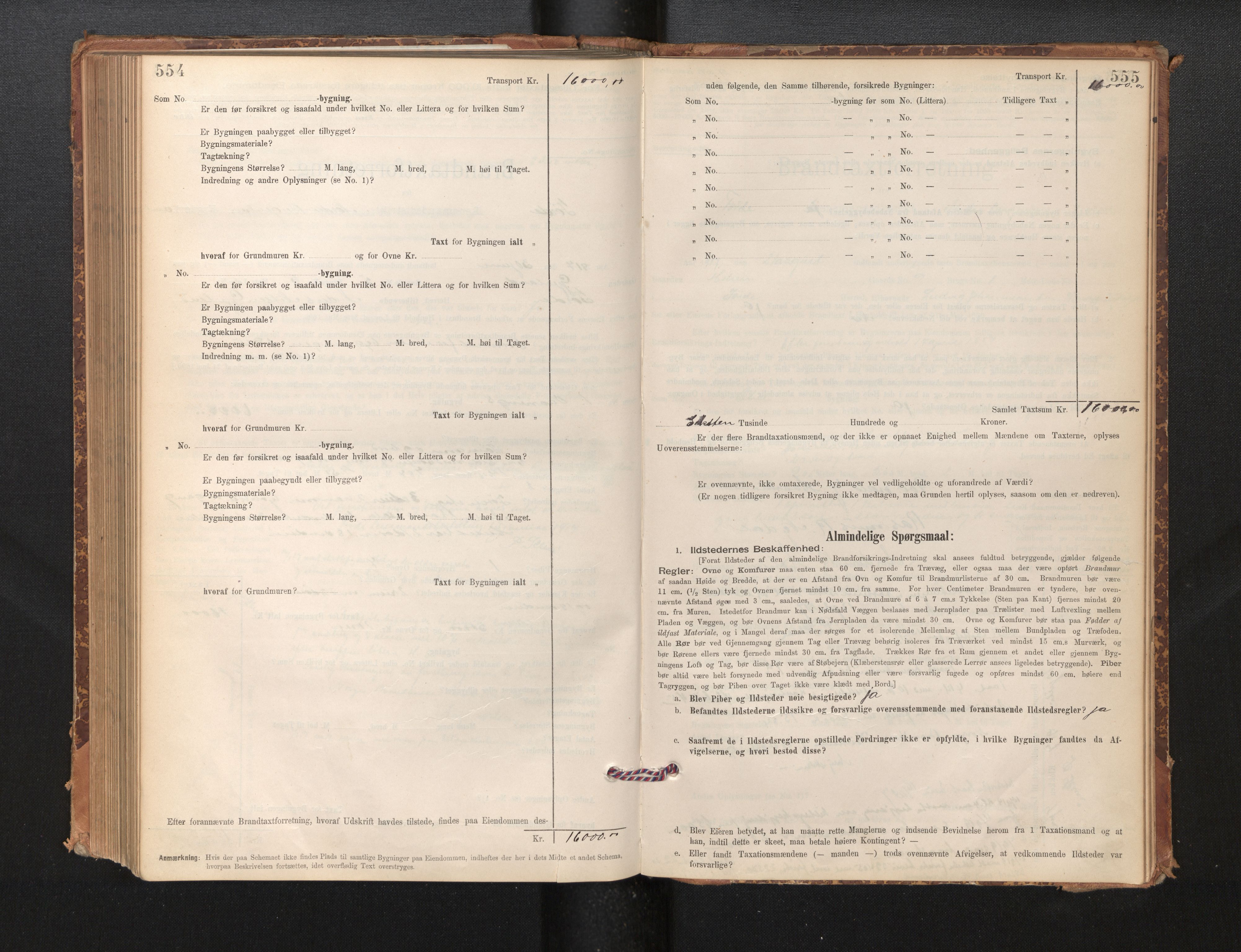 Lensmannen i Førde, SAB/A-27401/0012/L0008: Branntakstprotokoll, skjematakst, 1895-1922, p. 554-555