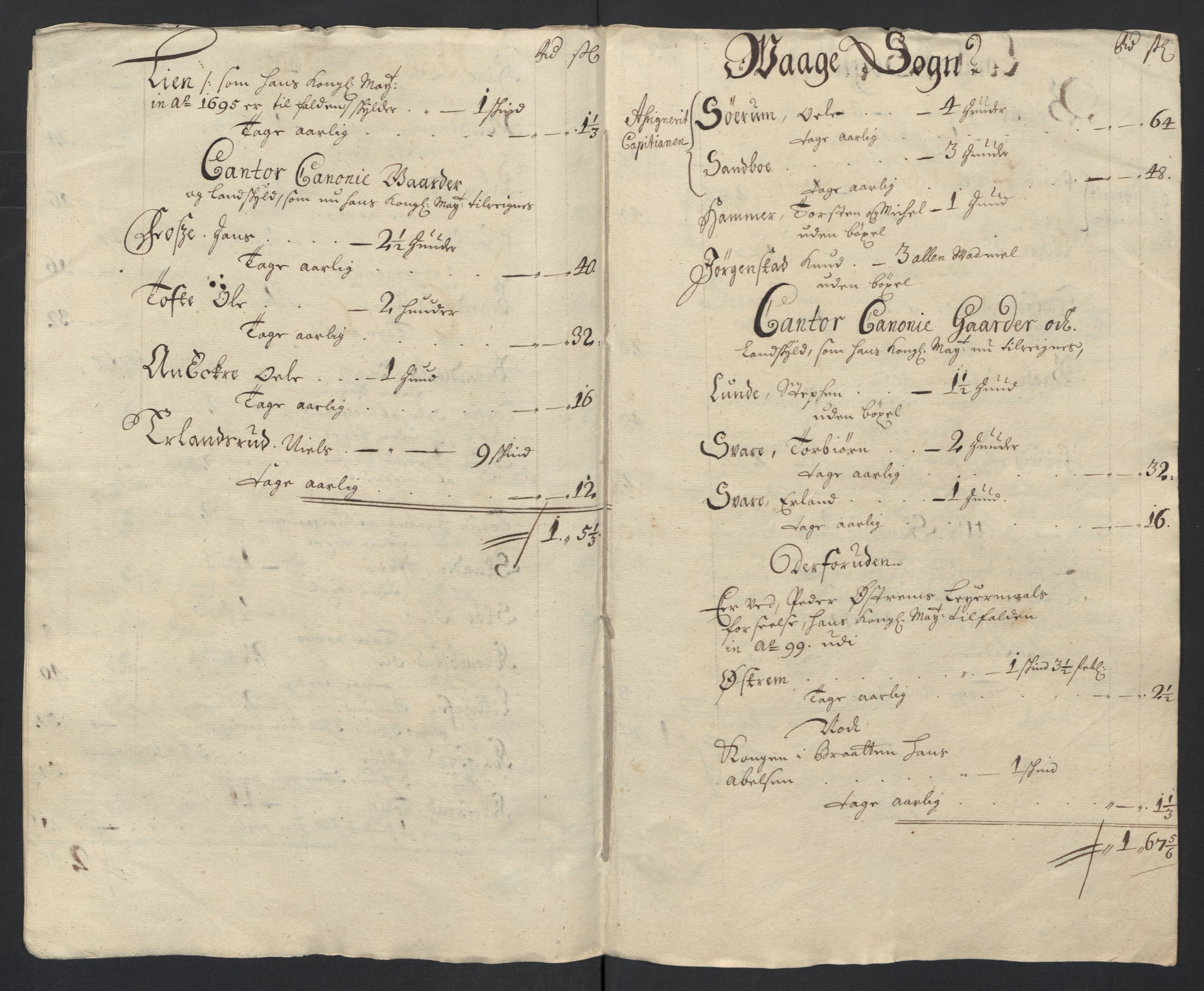 Rentekammeret inntil 1814, Reviderte regnskaper, Fogderegnskap, AV/RA-EA-4092/R17/L1178: Fogderegnskap Gudbrandsdal, 1705-1707, p. 30