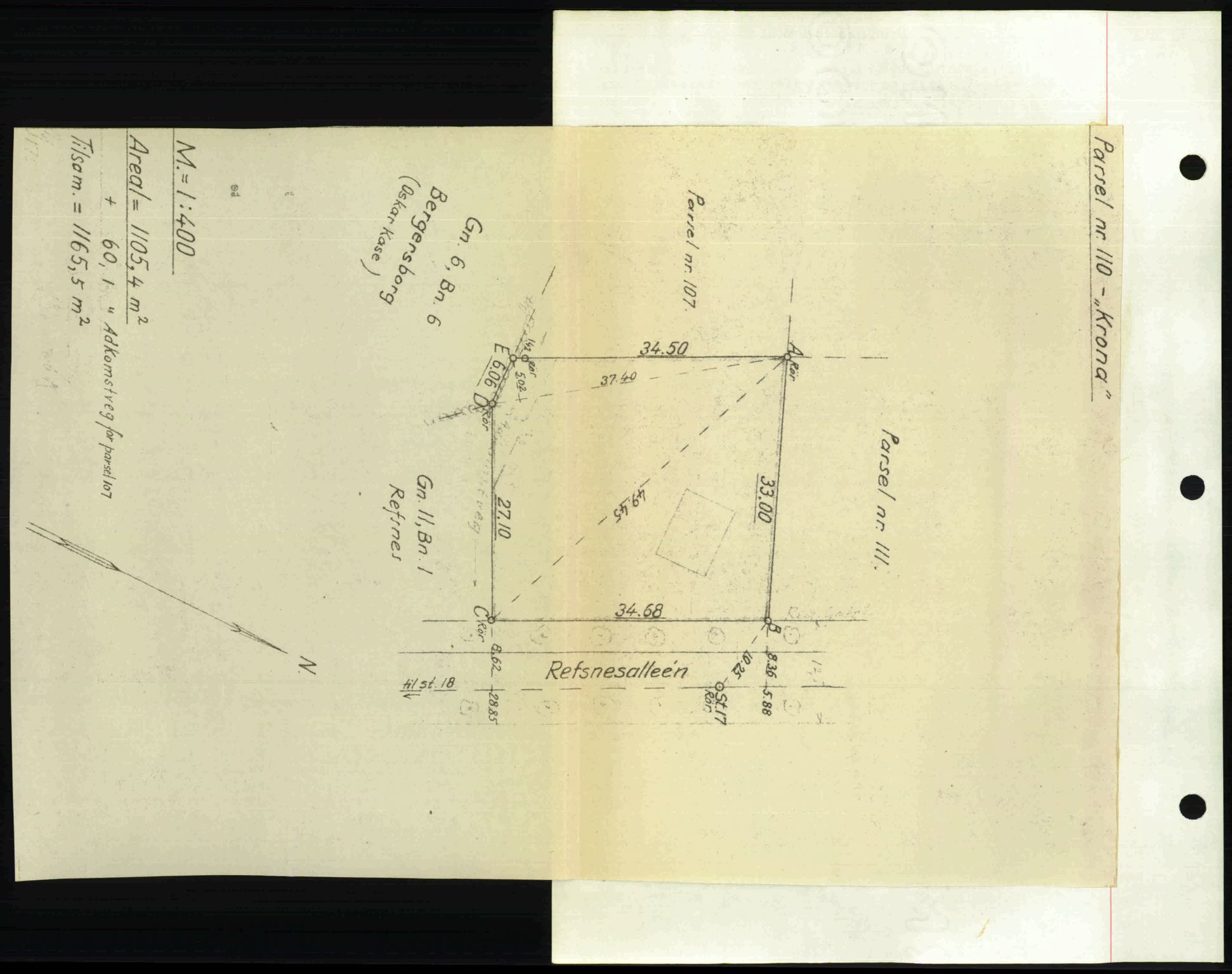 Moss sorenskriveri, SAO/A-10168: Mortgage book no. A25, 1950-1950, Diary no: : 515/1950