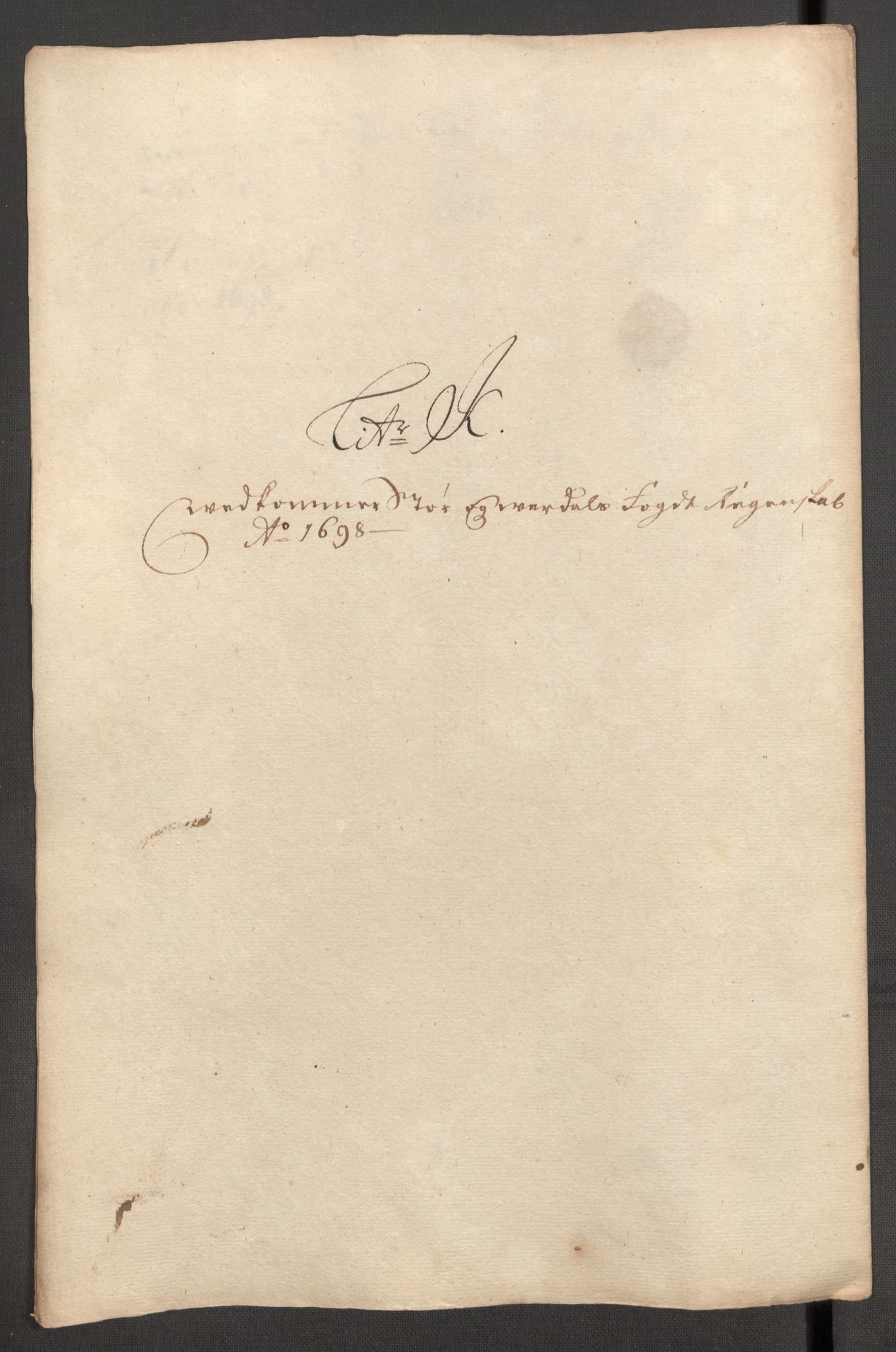 Rentekammeret inntil 1814, Reviderte regnskaper, Fogderegnskap, AV/RA-EA-4092/R62/L4190: Fogderegnskap Stjørdal og Verdal, 1698, p. 176