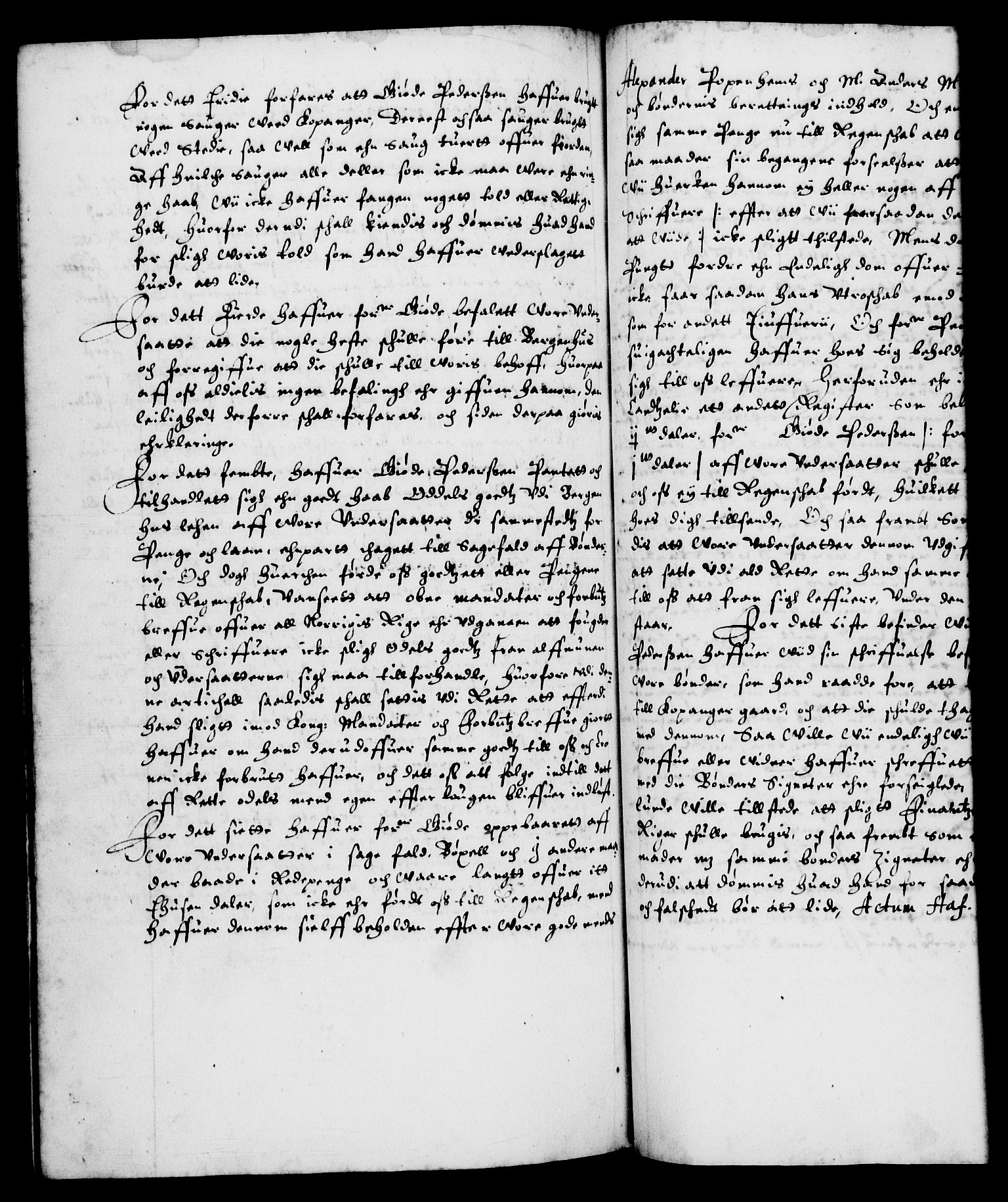 Danske Kanselli 1572-1799, AV/RA-EA-3023/F/Fc/Fca/Fcaa/L0003: Norske registre (mikrofilm), 1596-1616, p. 467b