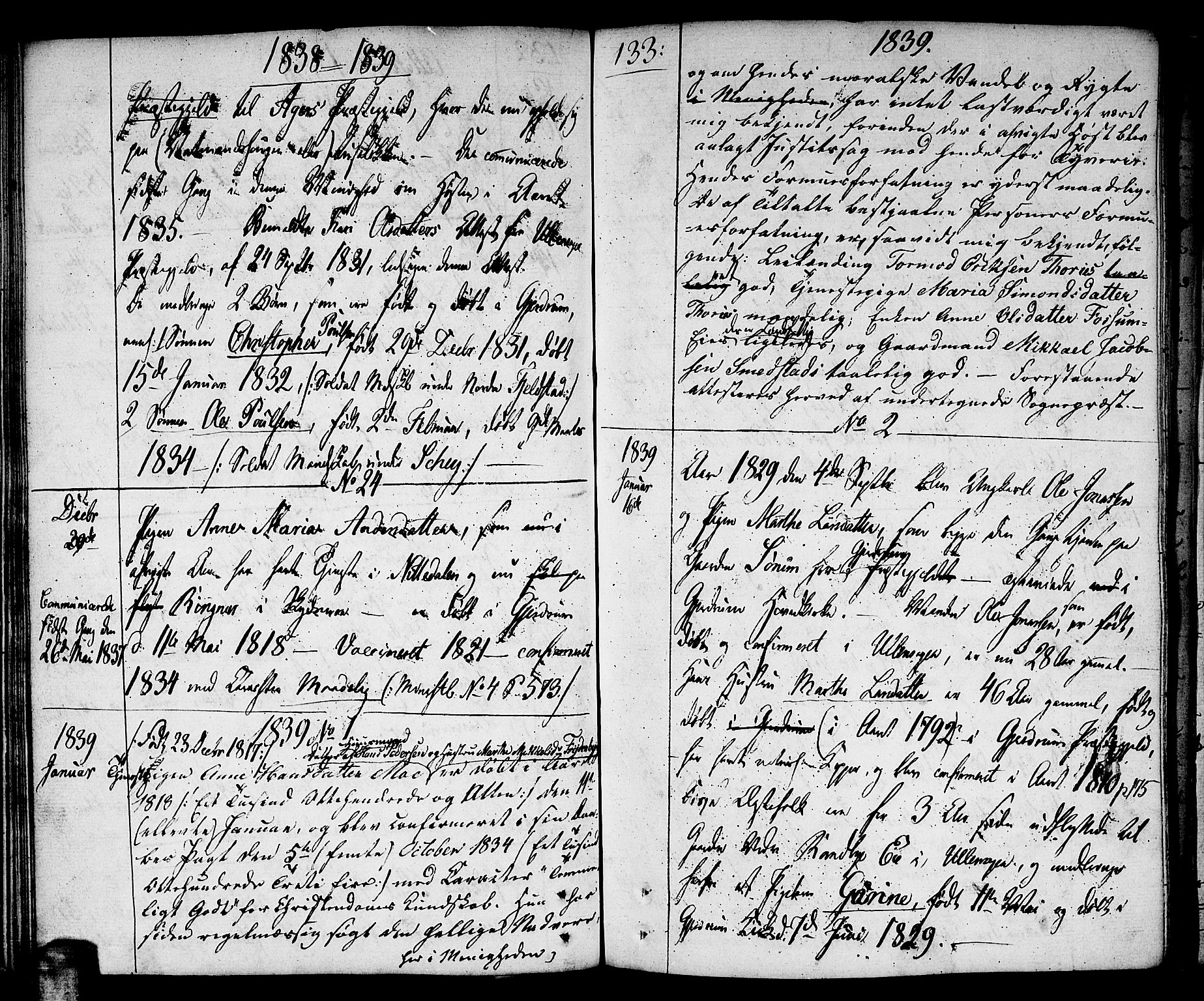 Gjerdrum prestekontor Kirkebøker, SAO/A-10412b/F/Fa/L0003: Parish register (official) no. I 3, 1798-1815, p. 133