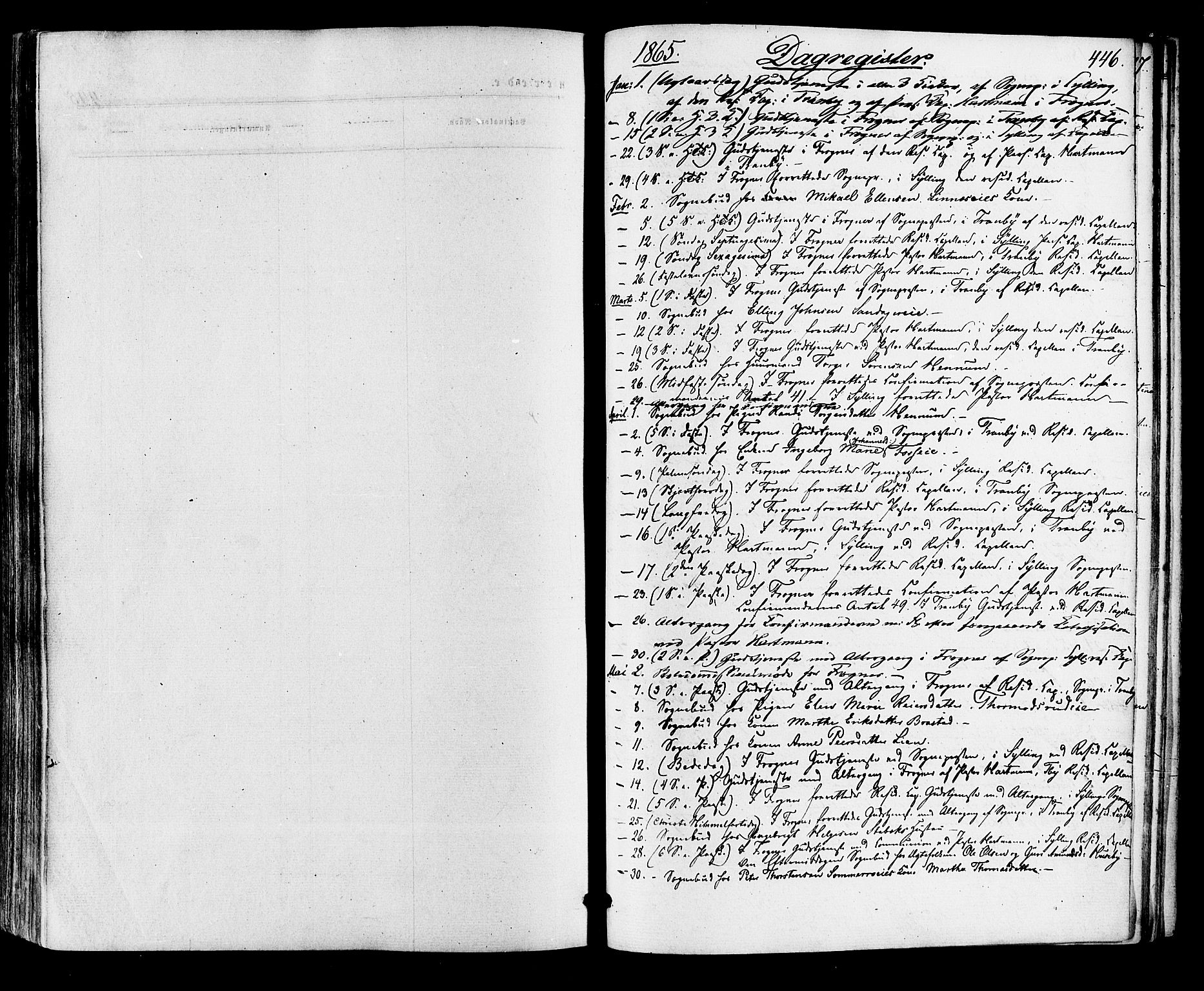 Lier kirkebøker, SAKO/A-230/F/Fa/L0013: Parish register (official) no. I 13, 1865-1874, p. 446