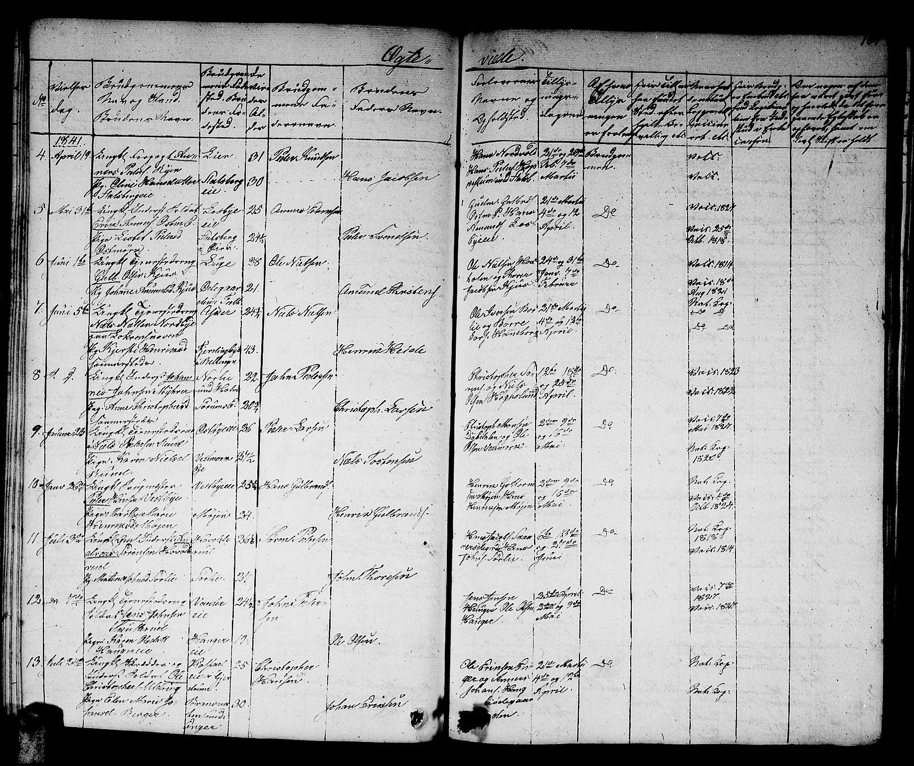 Skedsmo prestekontor Kirkebøker, SAO/A-10033a/G/Ga/L0001: Parish register (copy) no. I 1, 1830-1854, p. 184