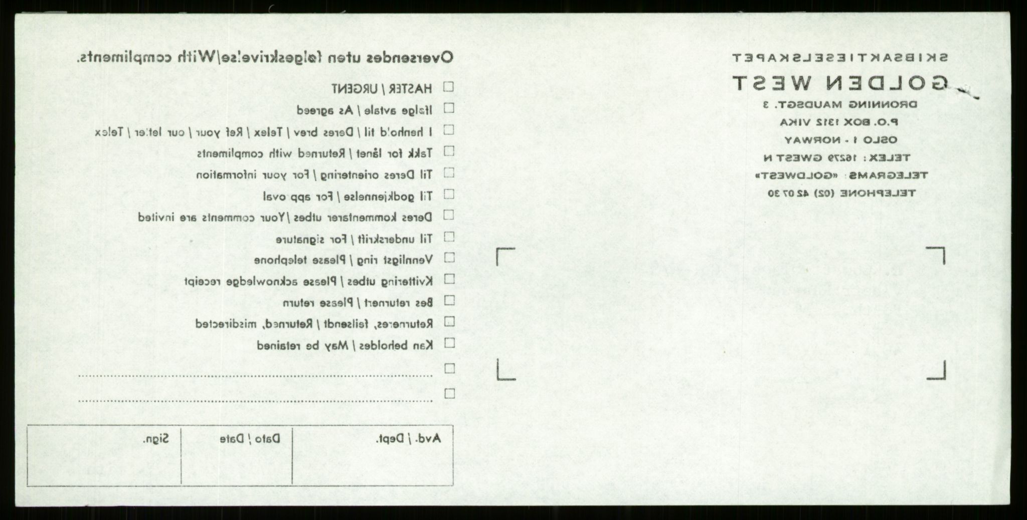 Pa 1503 - Stavanger Drilling AS, SAST/A-101906/D/L0007: Korrespondanse og saksdokumenter, 1974-1981, p. 939