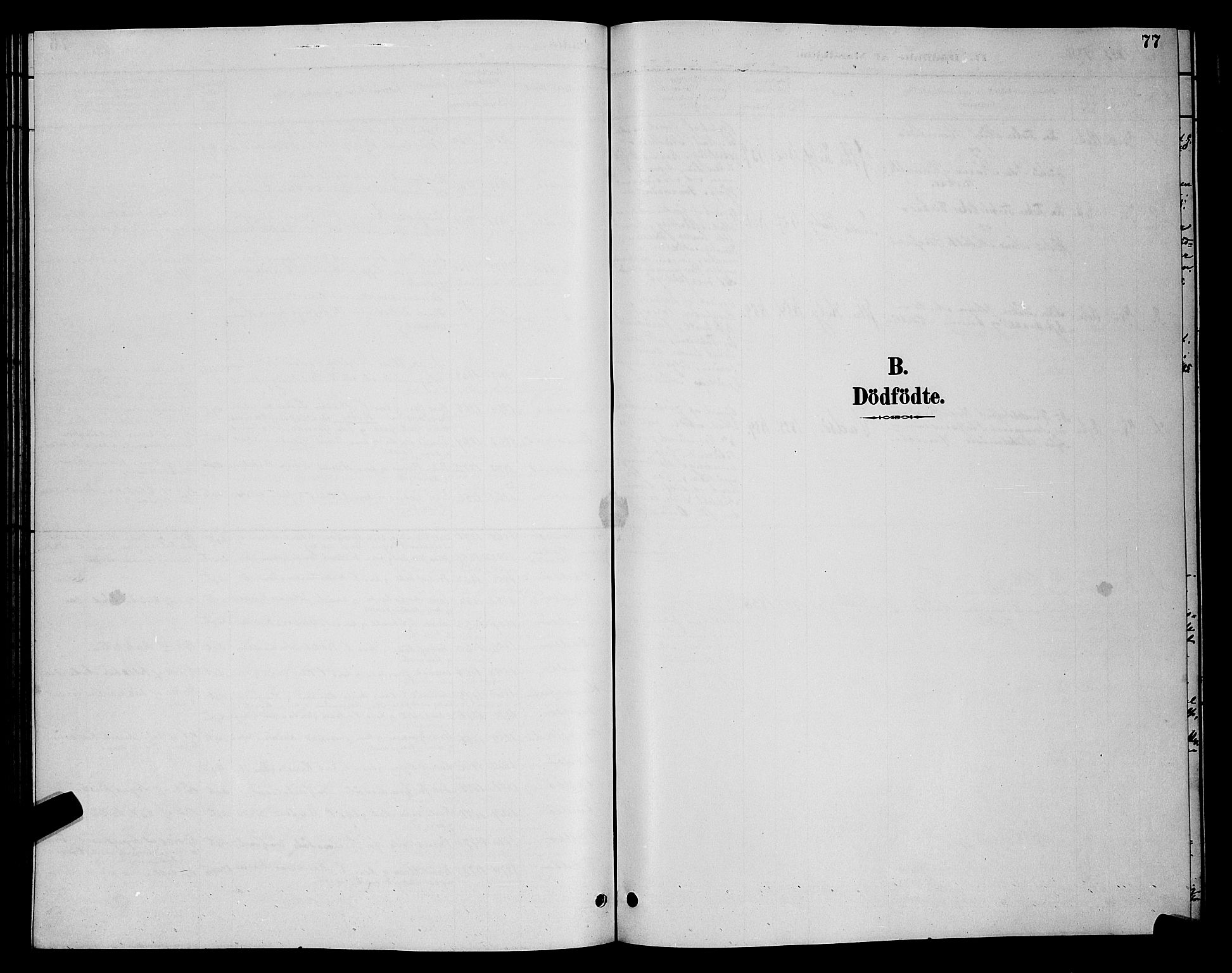 Vadsø sokneprestkontor, AV/SATØ-S-1325/H/Hb/L0004klokker: Parish register (copy) no. 4, 1885-1895, p. 77