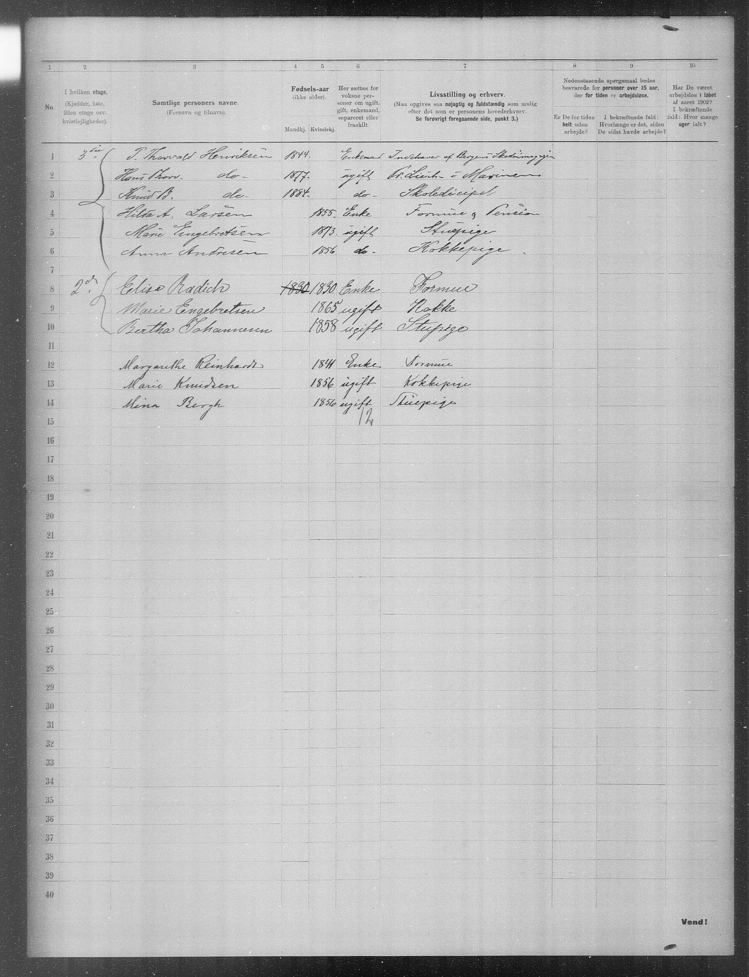 OBA, Municipal Census 1902 for Kristiania, 1902, p. 22351